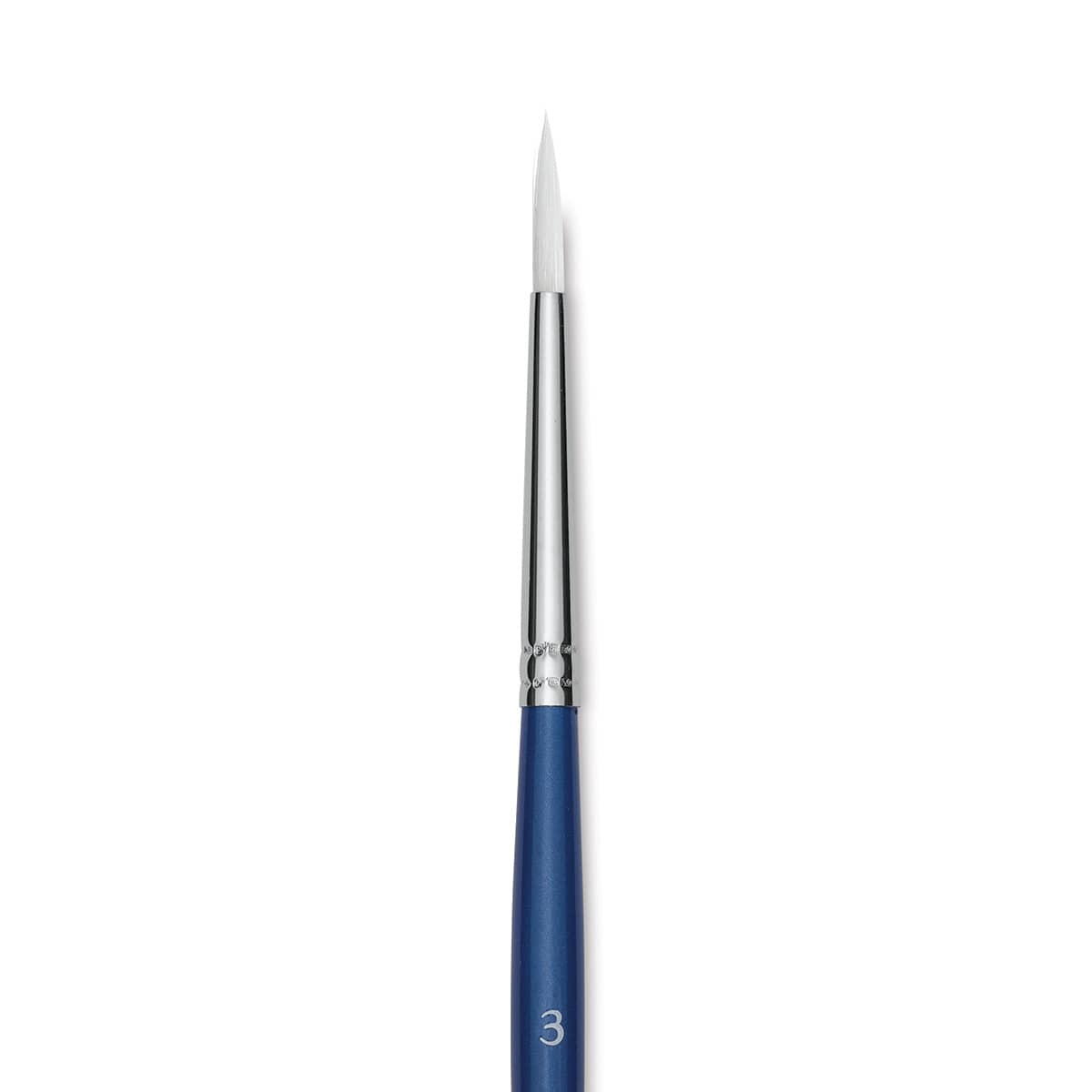 Princeton Summit Series 6850 Round Brush - Size 3, Short Handle, Synthetic