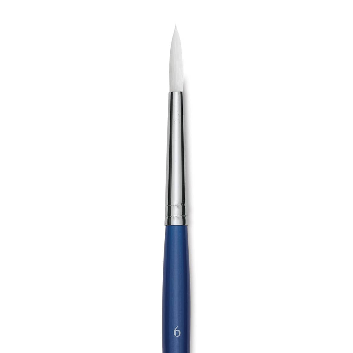 Princeton Summit Series 6850 Round Brush - Size 6, Short Handle, Synthetic