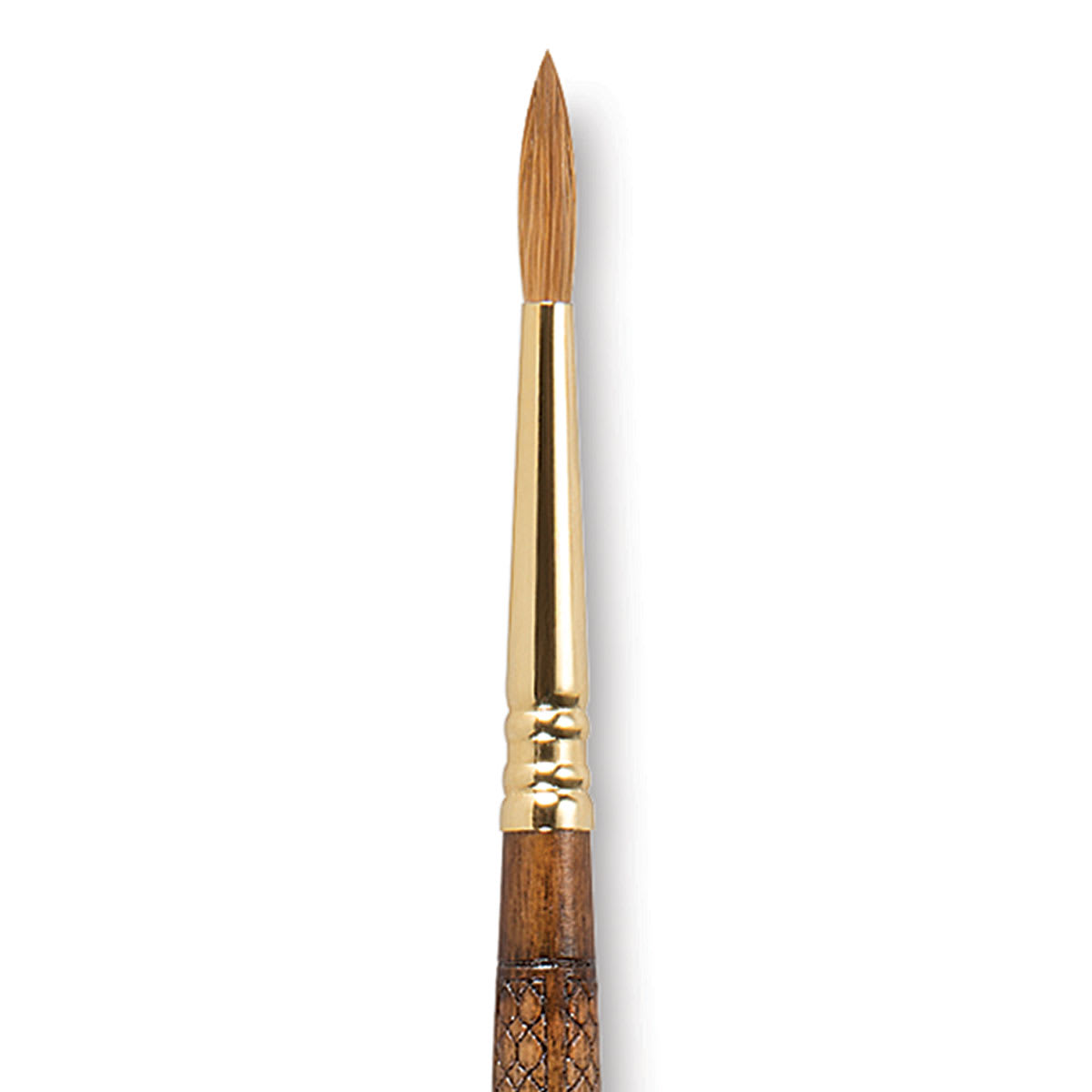 Escoda Reserva Kolinsky-Tajmyr Sable Brush - Pointed Round, Short Handle, Size 4