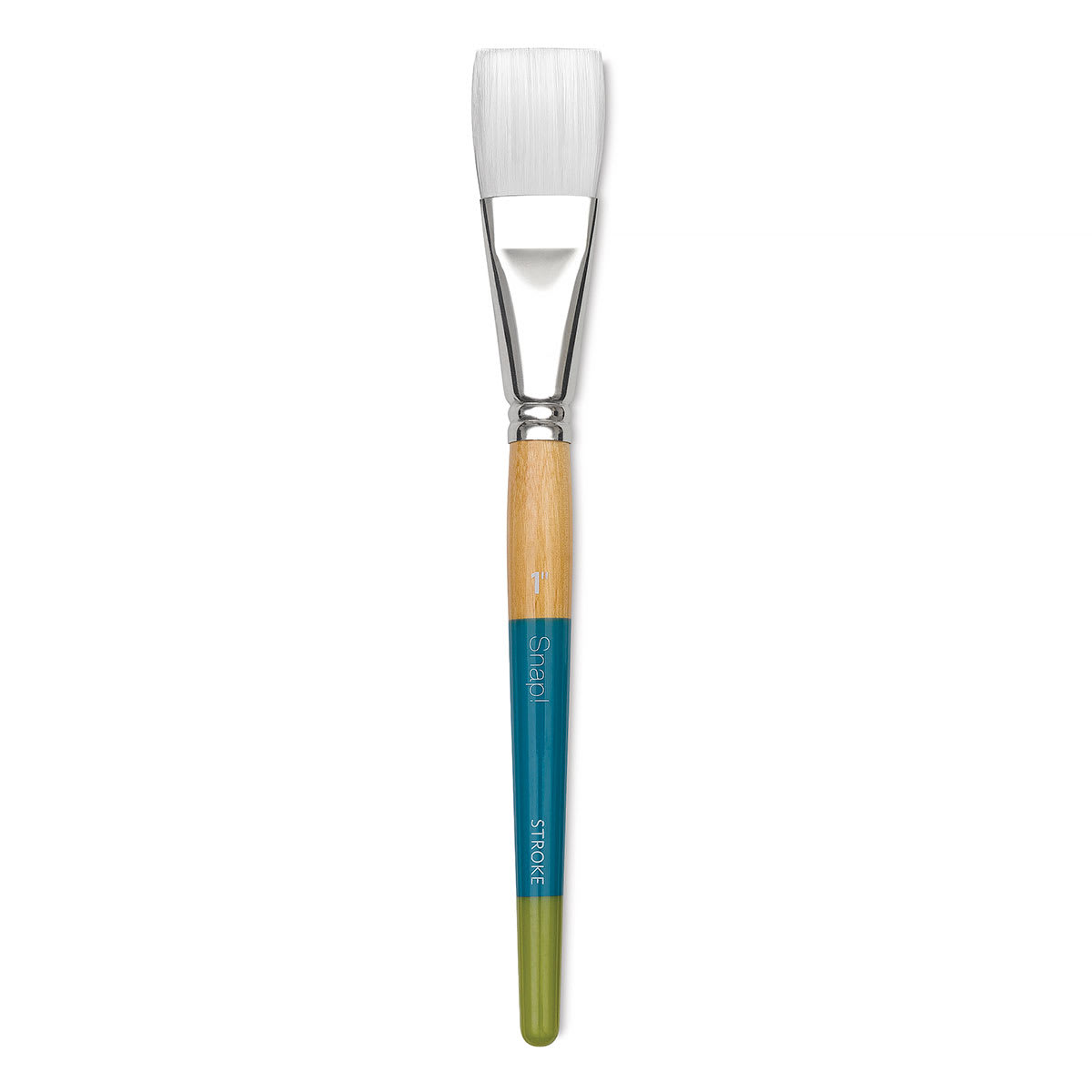 Princeton Art & Brush Snap Brushes 1 In. White Taklon Stroke (9850ST-100) | Quill