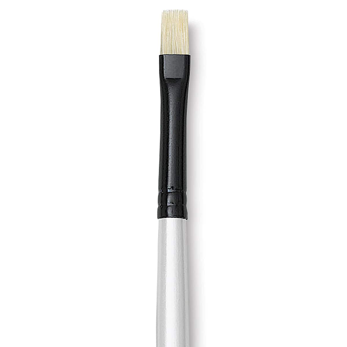 Robert Simmons Simply Simmons Chungking Hog Bristle Brush - Bright, Long Handle, Size 2