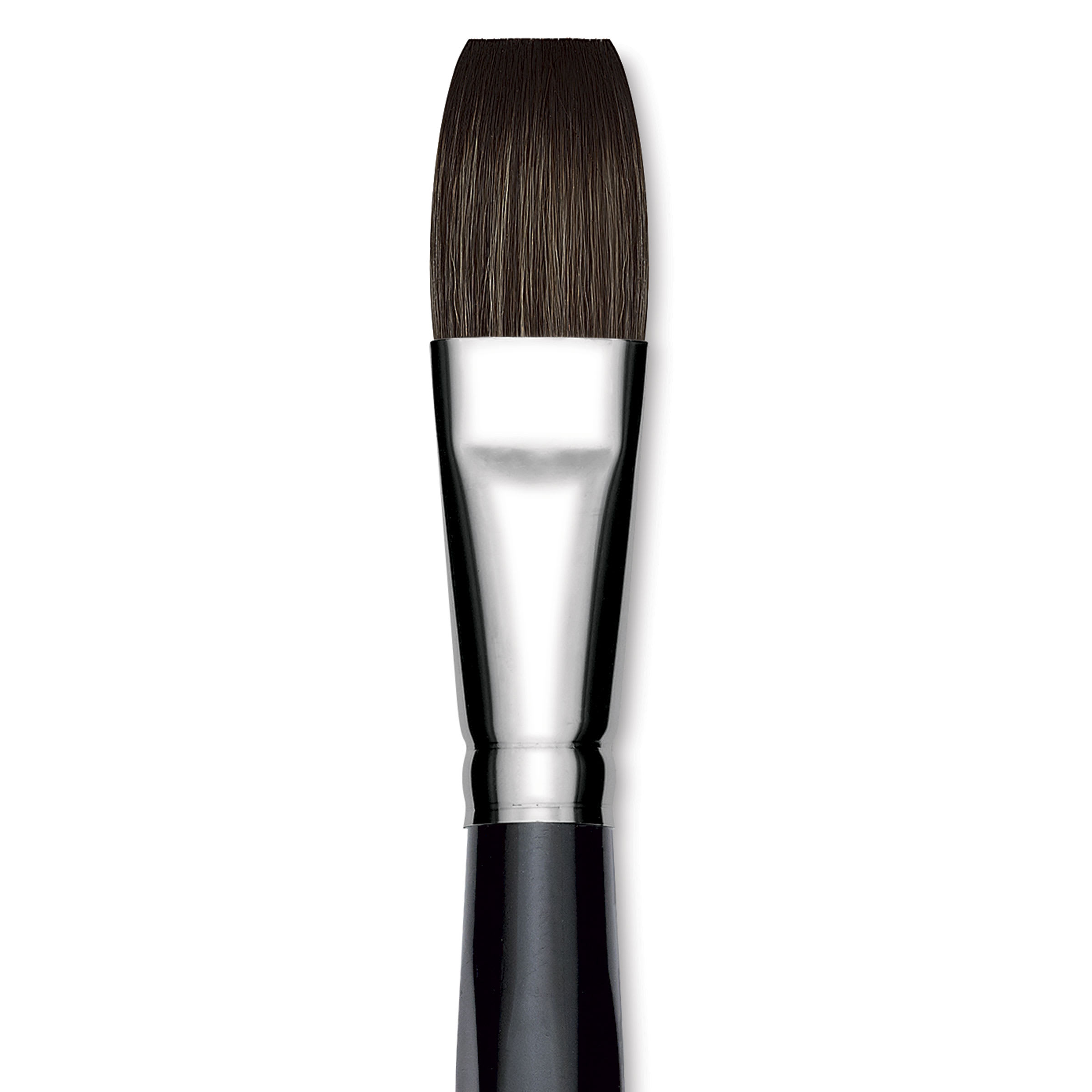 Da Vinci Casaneo Synthetic Squirrel Watercolor Brush - Flat, Size 24, Short Handle, Synthetic