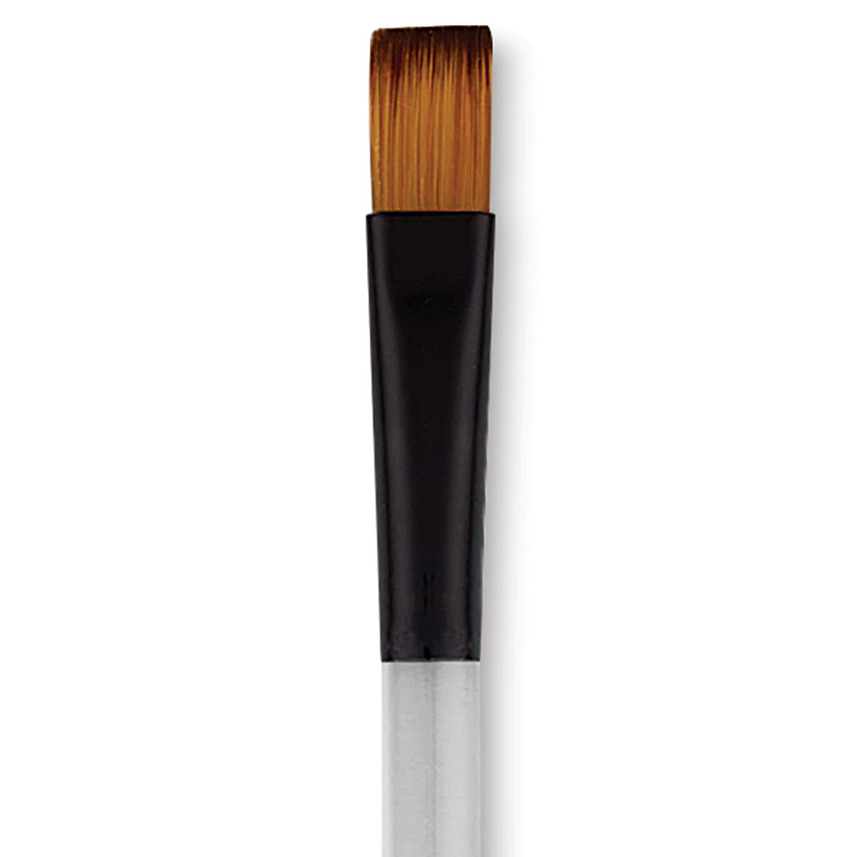Dynasty Black Gold Brush - Flat Wash, Short Handle, Size 1/2"