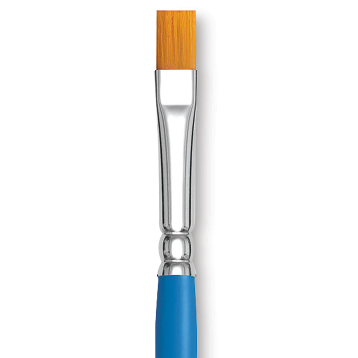 Princeton™ Select™ Artiste Series 3750 Short Handle Flat Shader Brush By Princeton Artist Brush Co Paint in Blue | 6