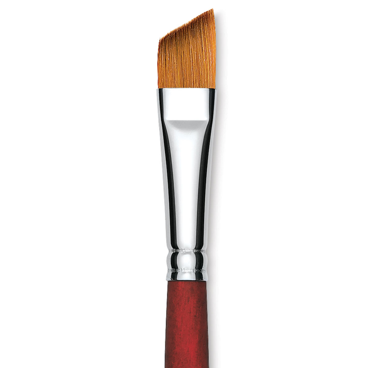 Princeton™ Velvetouch™ Series 3950 Angle Shader Brush By Princeton Artist Brush Co Paint in Red | 1/2"