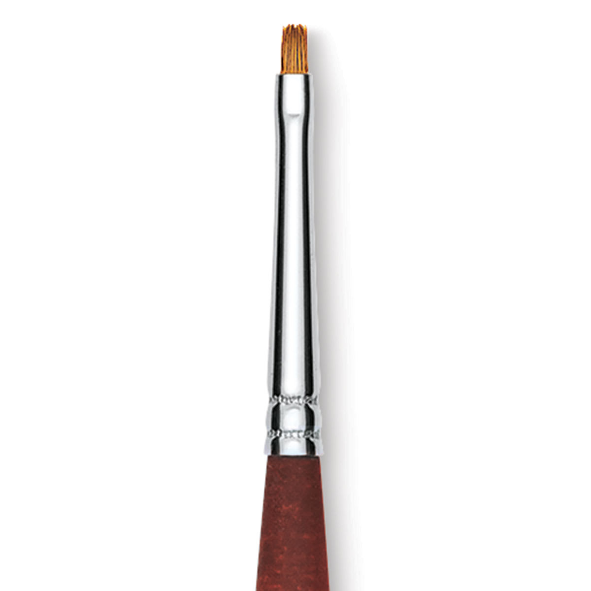 Princeton Velvetouch Series 3950 Synthetic Brush - Chisel Blender, Mini, Size 0