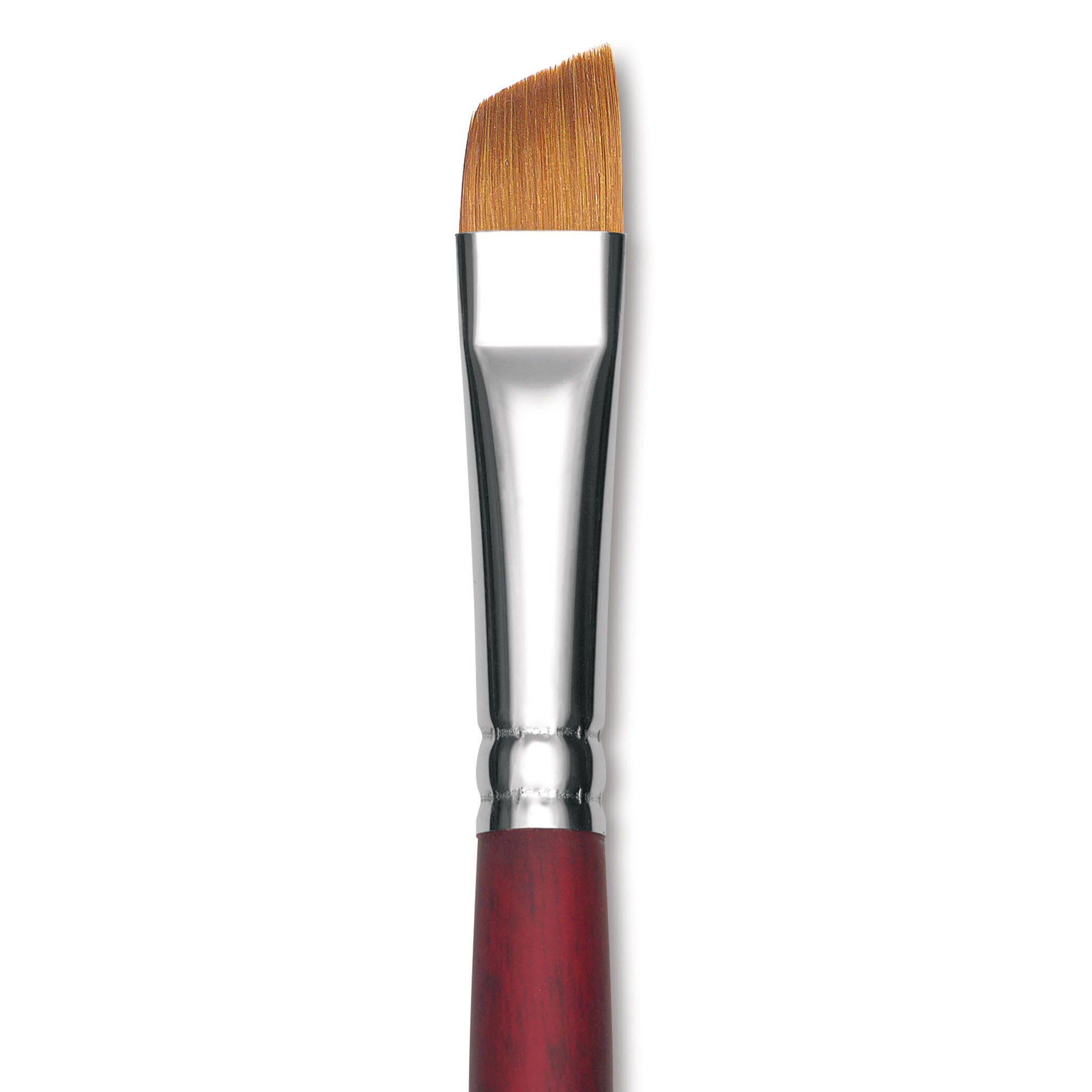 Princeton Velvetouch Series 3900 Synthetic Brush  - Angle Bright, Long Handle, Size 12