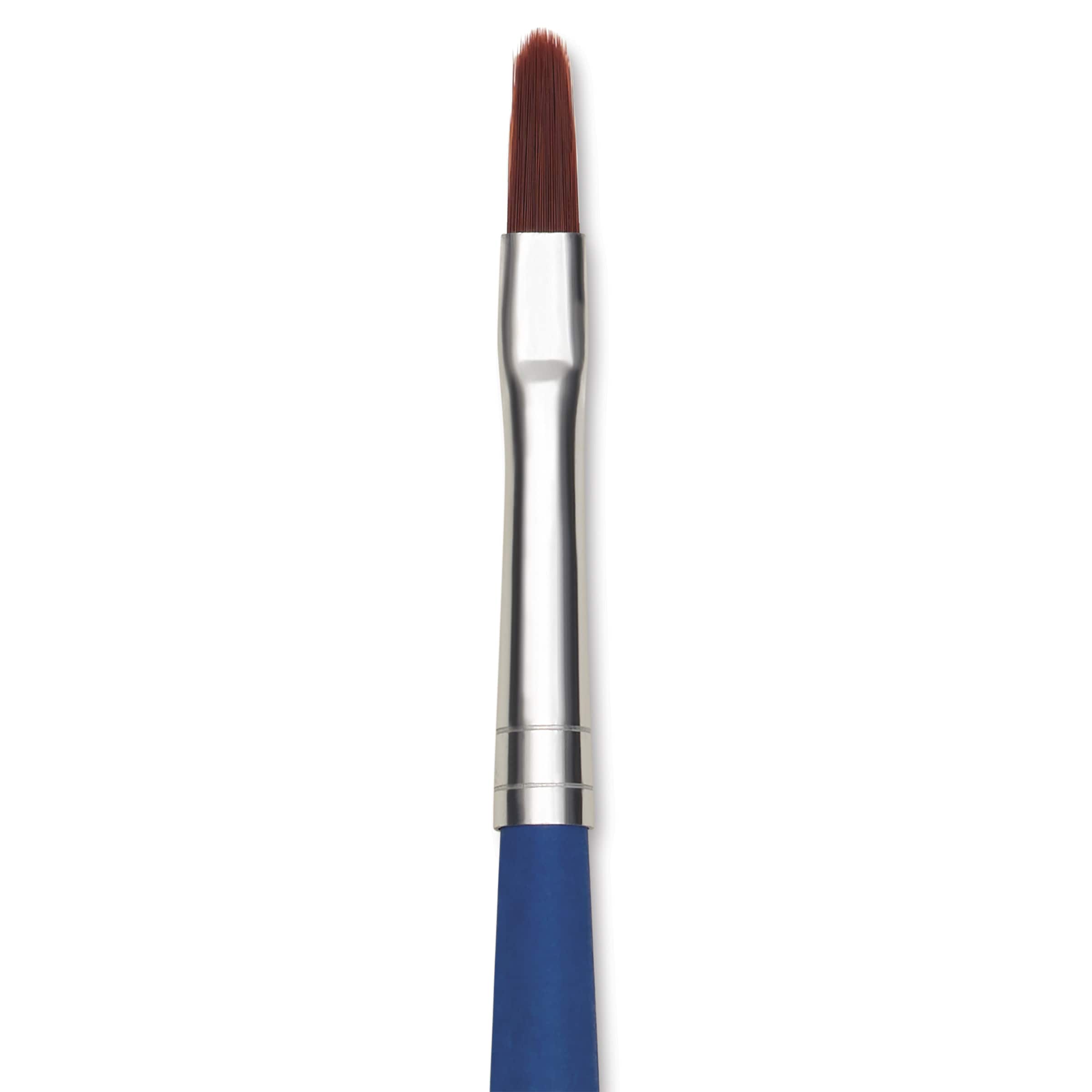da Vinci FORTE Acrylics Series 8650 Synthetic Filbert Brush Paint in Blue | 4