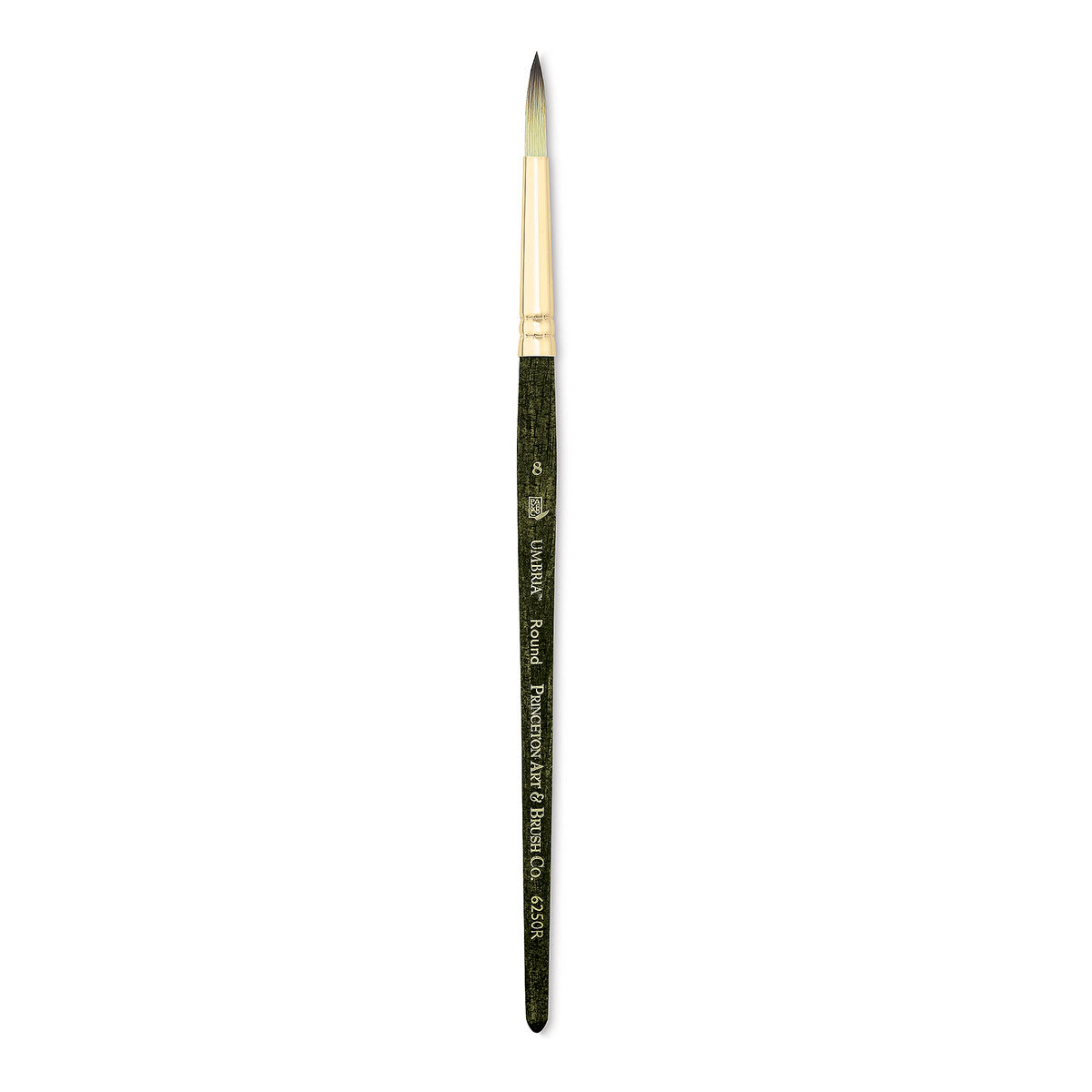 Princeton Umbria Brush - Round, Short Handle, Size 8