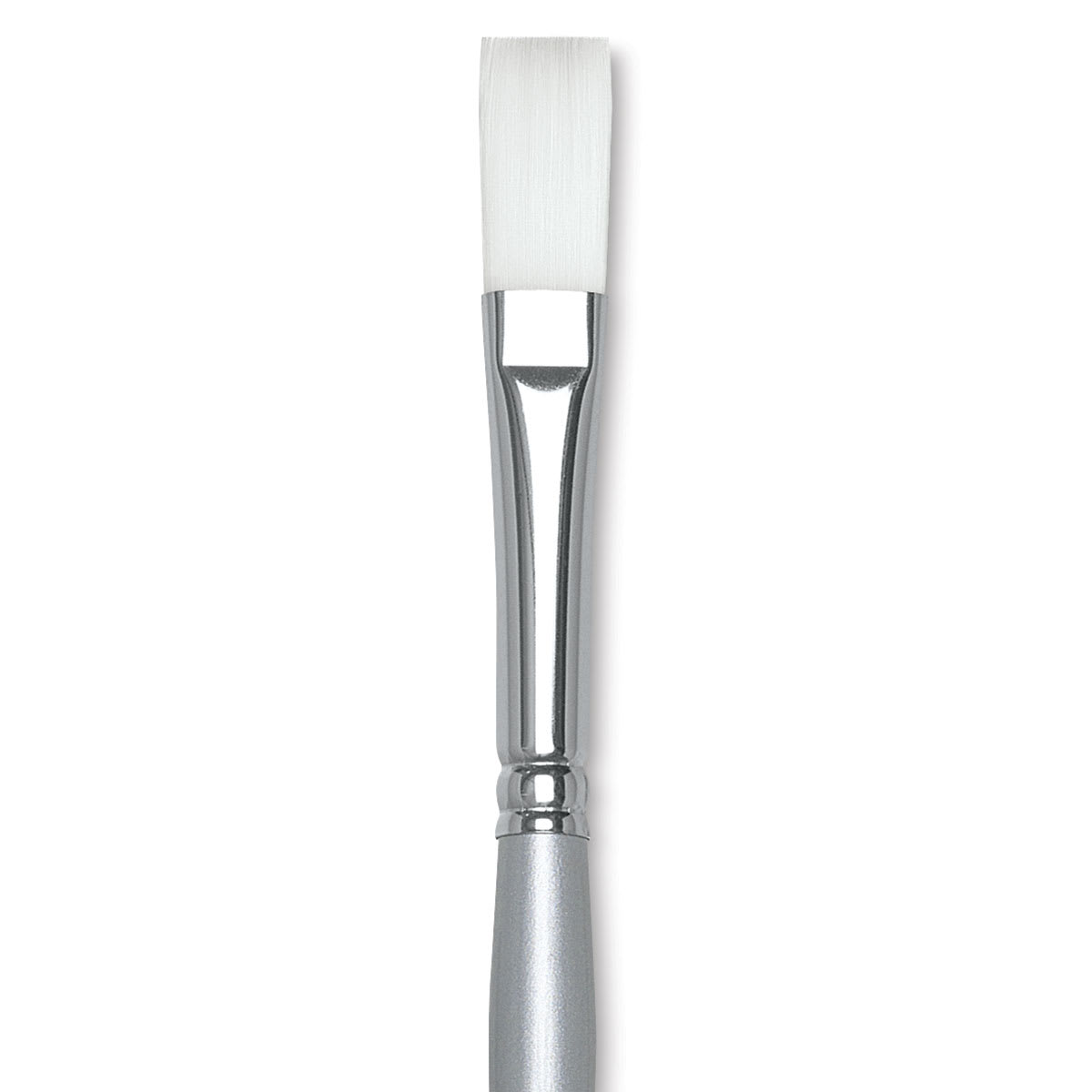 Silver Brush Silverwhite Series Synthetic Brushes Long Handle 6 Flat (1501LH-6)