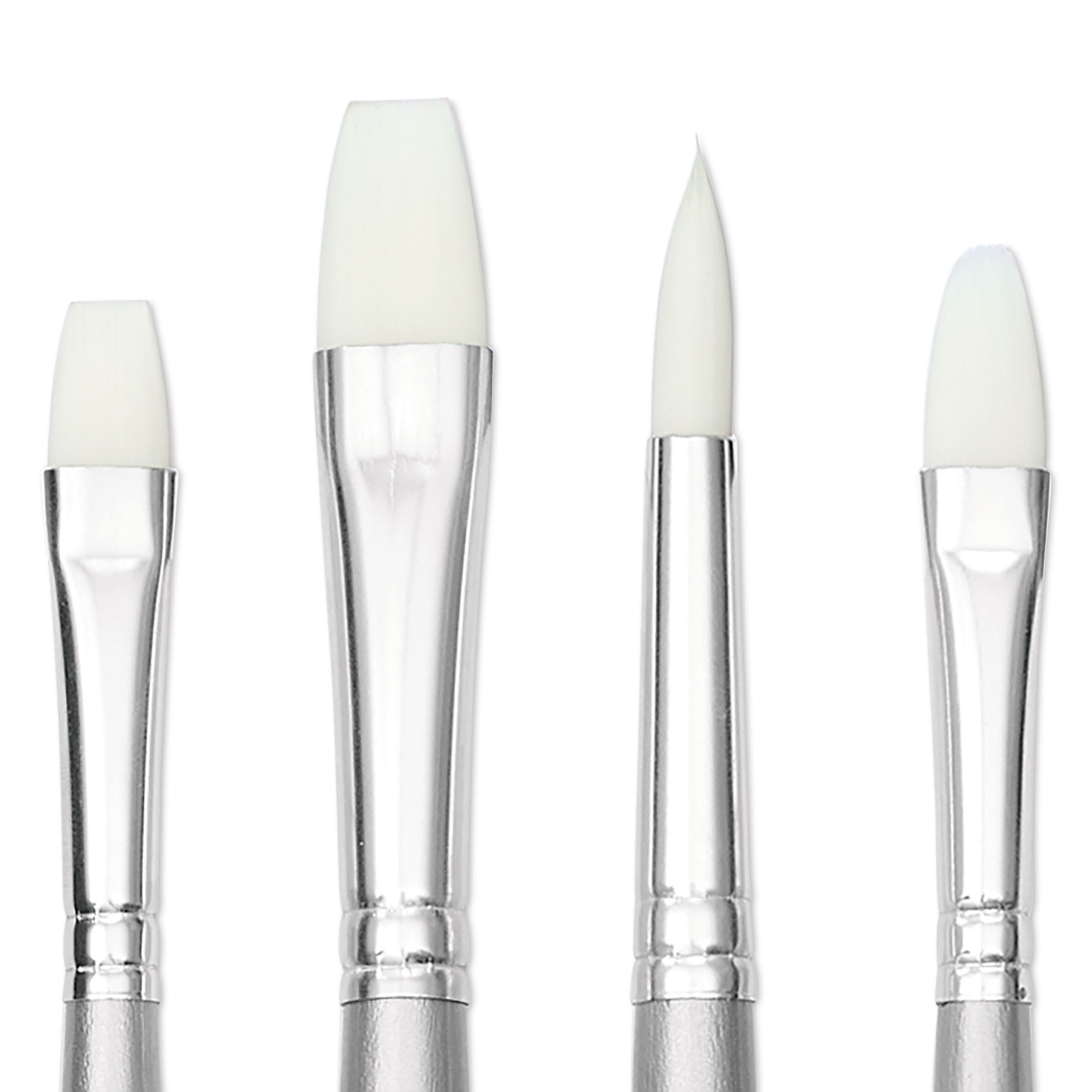 Liquitex Basics Synthetic Brushes - Set of 4