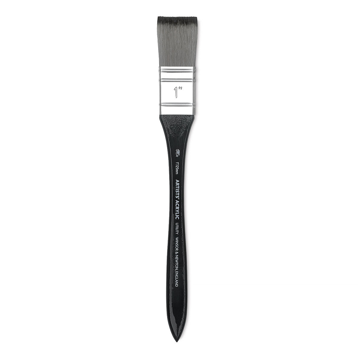 Winsor & Newton Artists Acrylic Brush - Utility, Long Handle, Size 1"