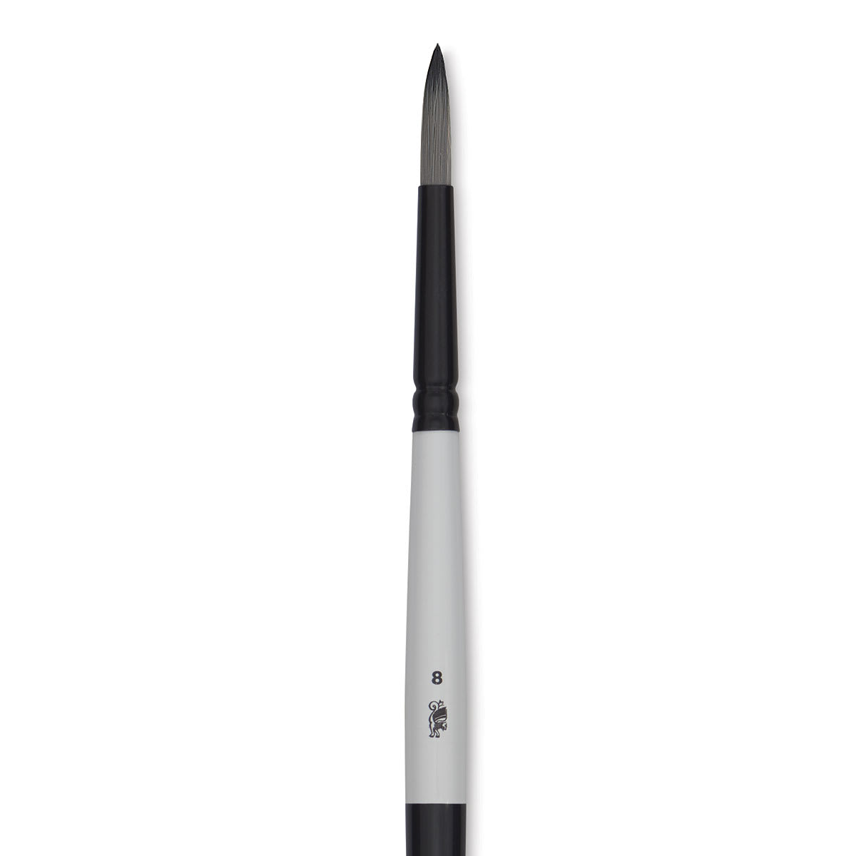 Winsor & Newton Artists Acrylic Brush - Round, Long Handle, Size 8