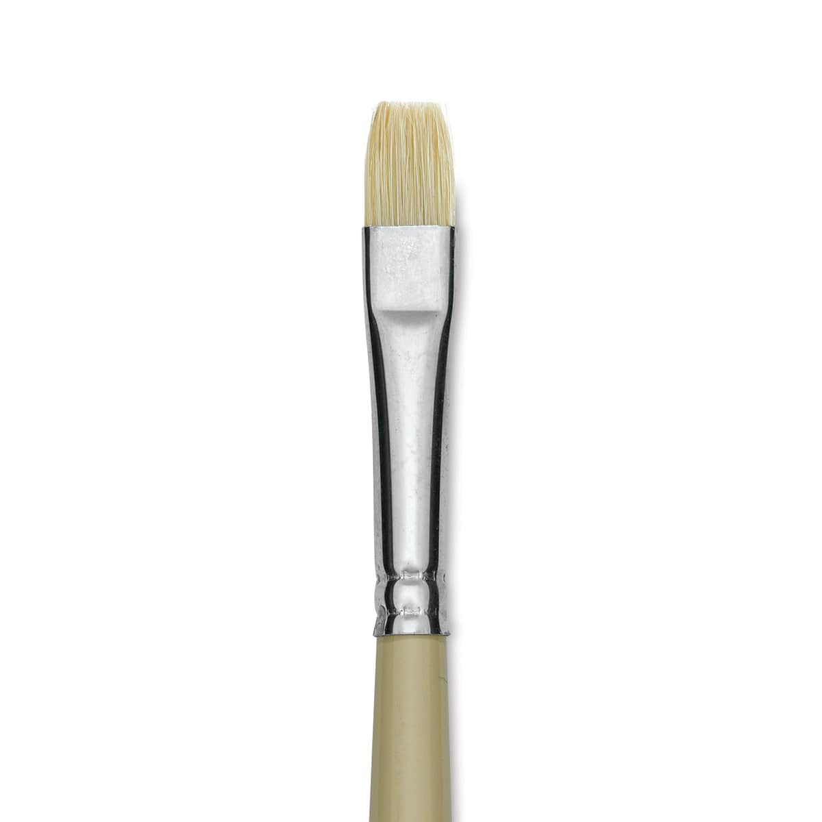 Robert Simmons Signet Bristle Brush - Bright, Long Handle, Size 4