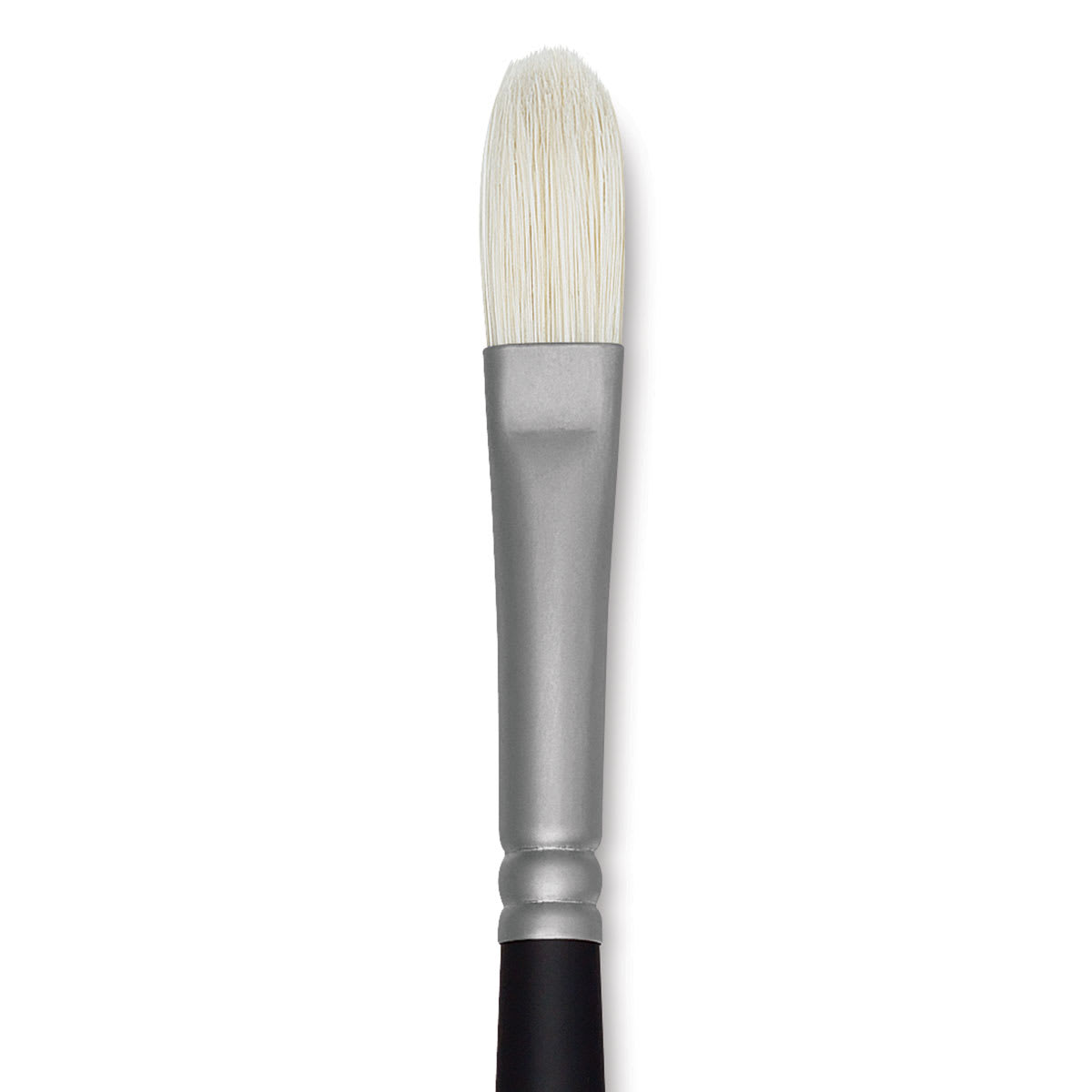Winsor & Newton Artists' Oil Brush - Filbert, Long Handle, Size 6