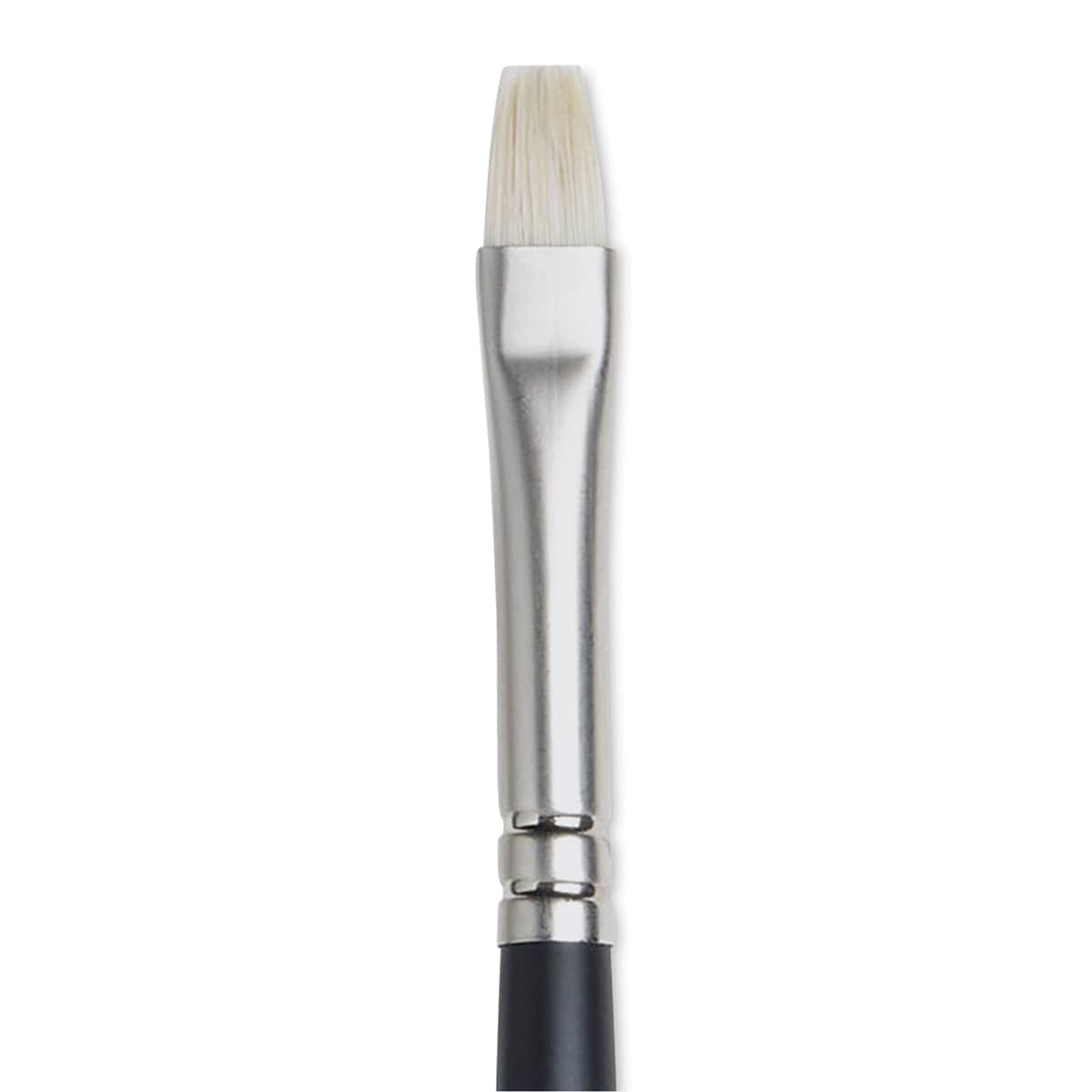 Winsor & Newton Artists' Oil Brush - Bright, Long Handle, Size 3