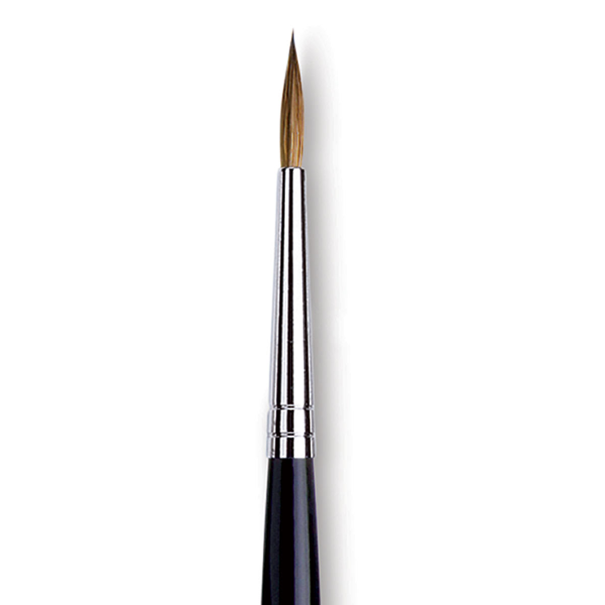 Da Vinci Maestro Kolinsky Brush - Long Tapered Round, Short Handle, Size 3