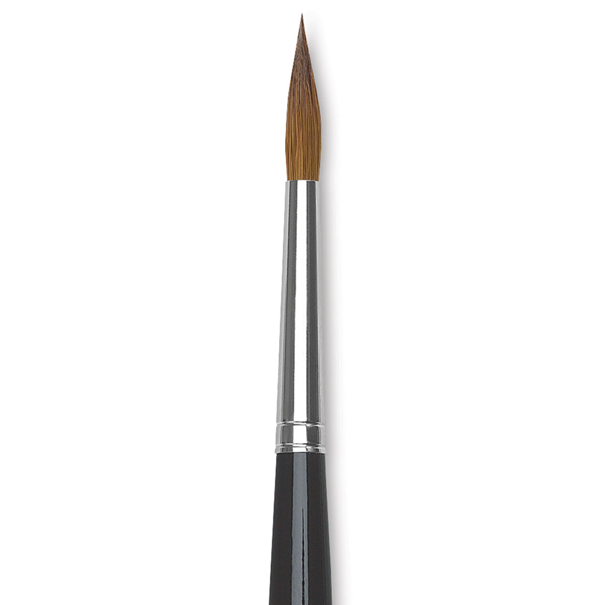 Da Vinci Maestro Kolinsky Brush - Long Tapered Round, Short Handle, Size 6