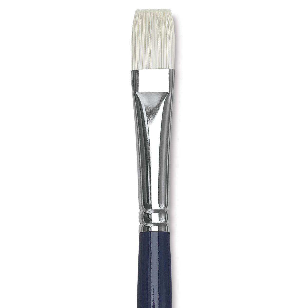 Silver Brush Bristlon Stiff White Synthetic Brush - Bright, Size 8