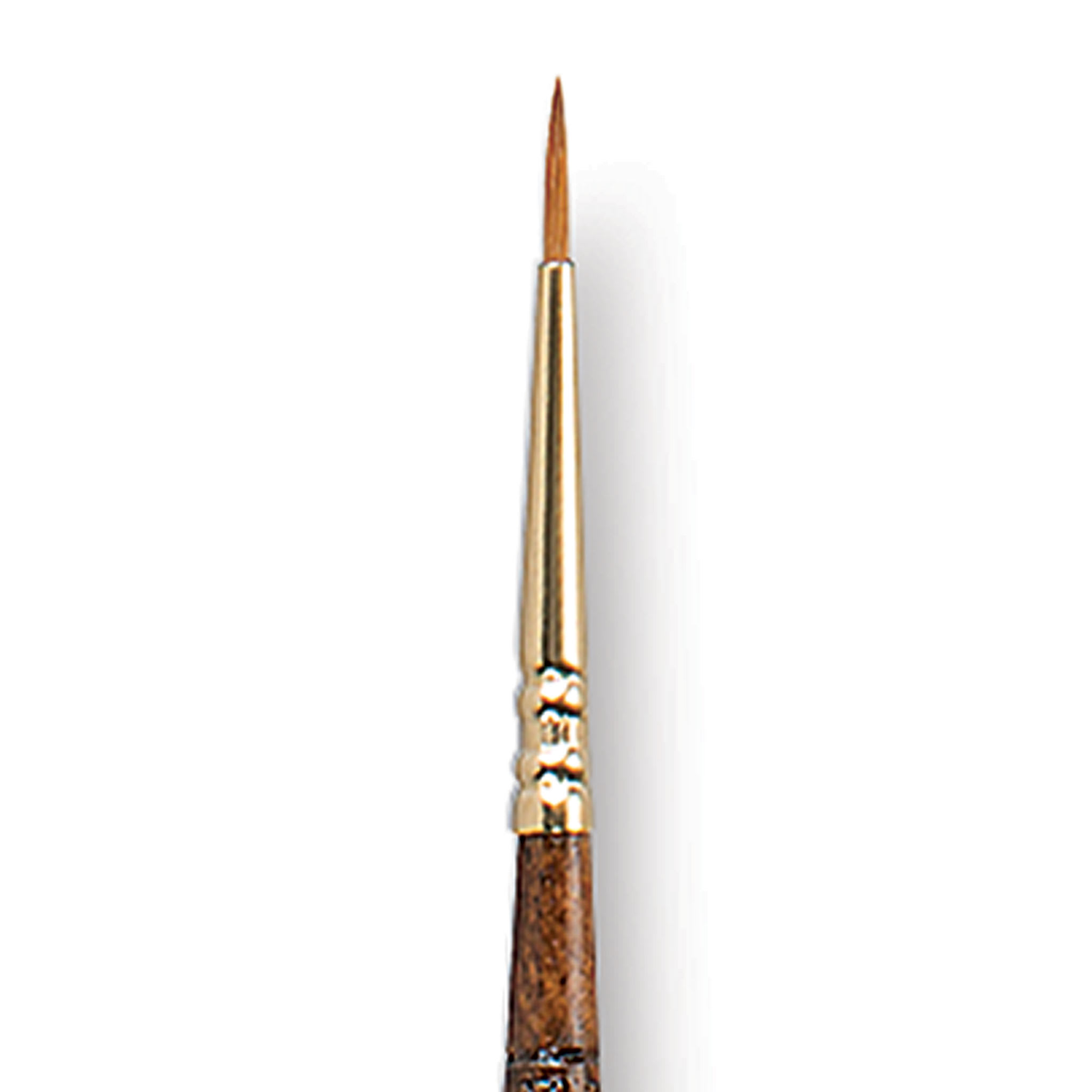 Escoda Reserva Kolinsky-Tajmyr Sable Brush - Round, Long Handle, Size 1