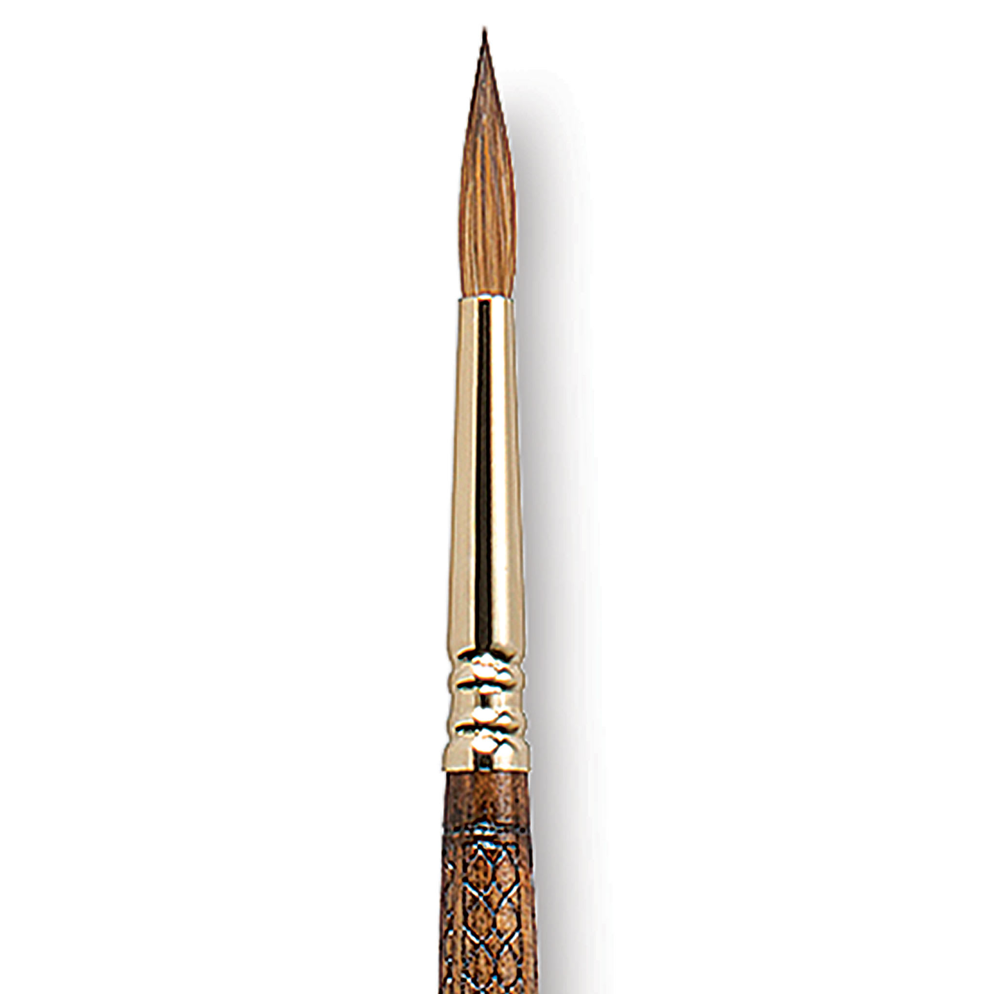 Escoda Reserva Kolinsky-Tajmyr Sable Brush - Round, Long Handle, Size 6