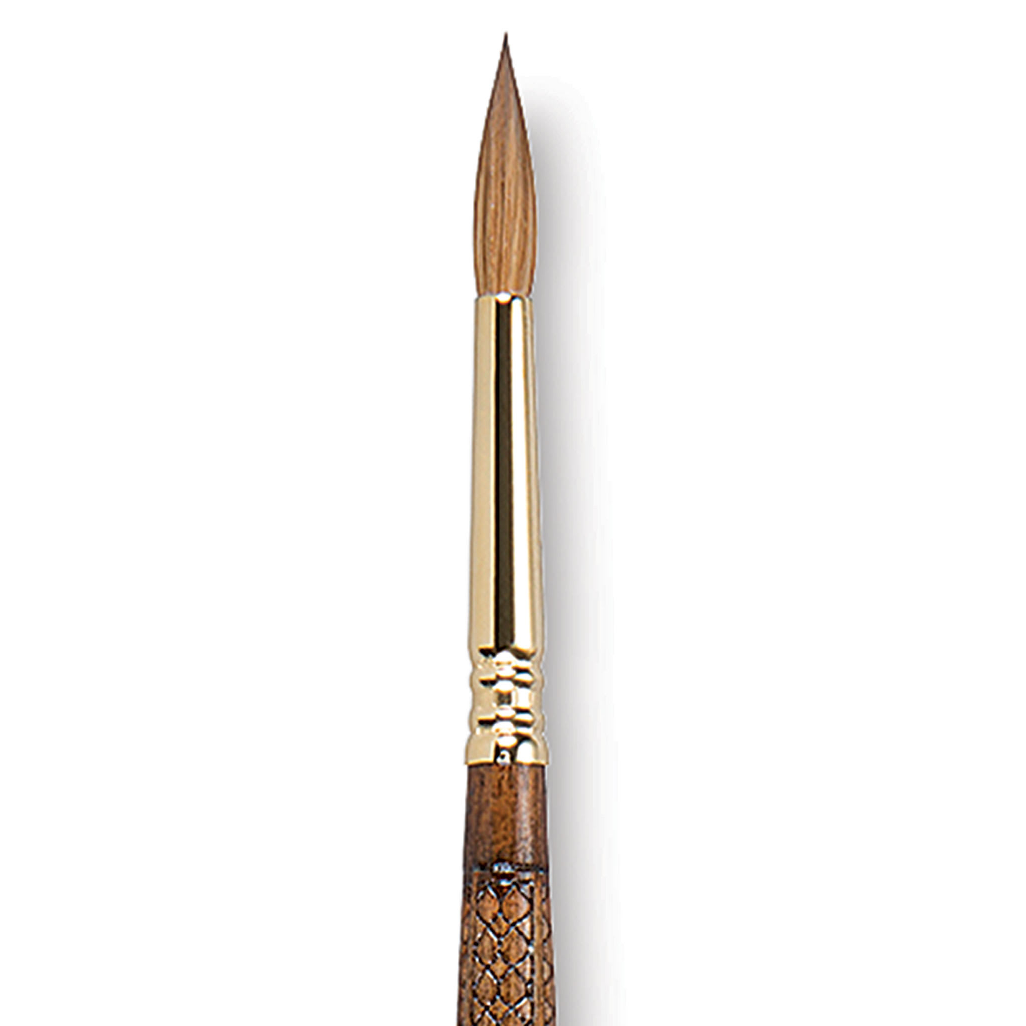 Escoda Reserva Kolinsky-Tajmyr Sable Brush - Round, Long Handle, Size 8