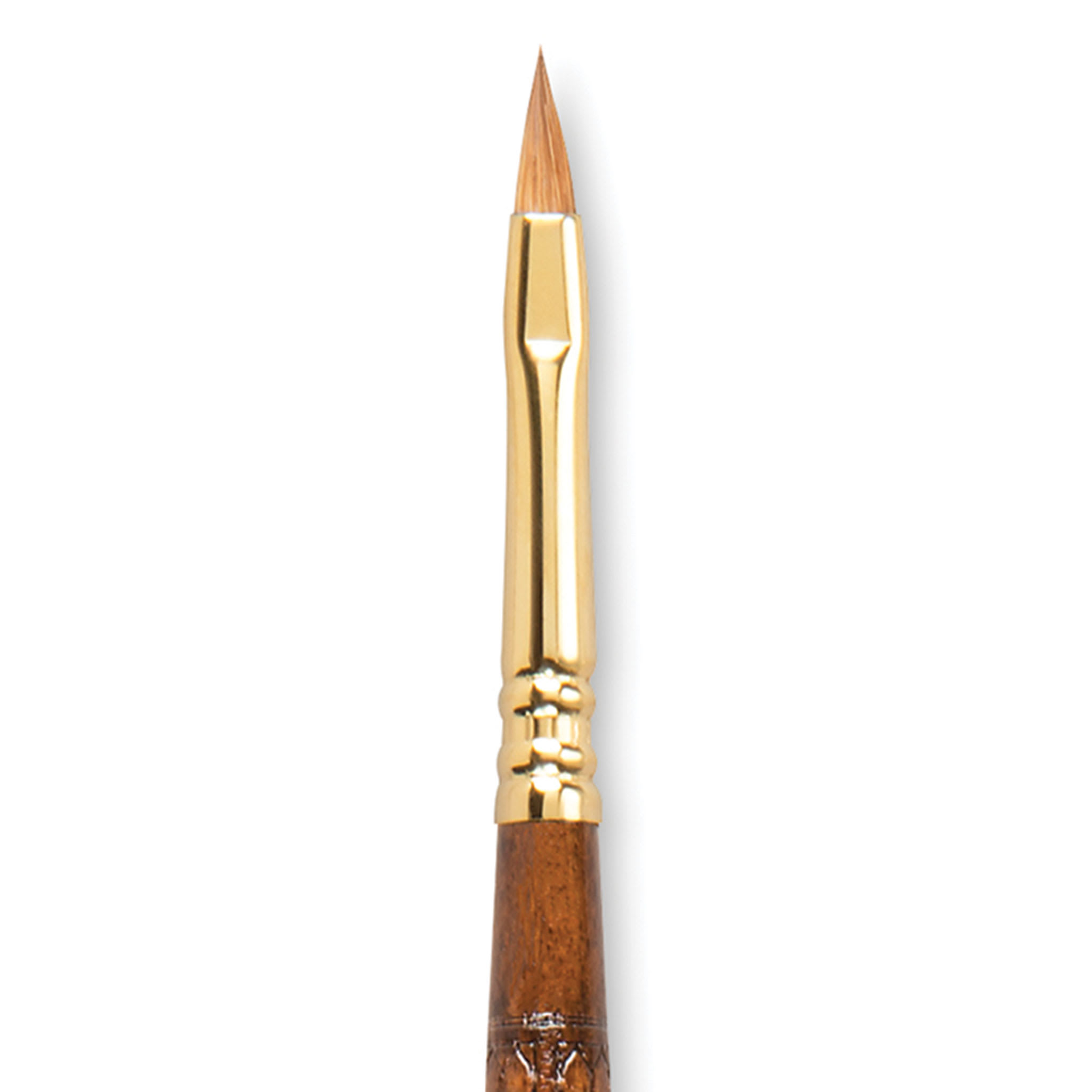 Escoda Reserva Kolinsky-Tajmyr Sable Brush - Filbert, Long Handle, Size 4