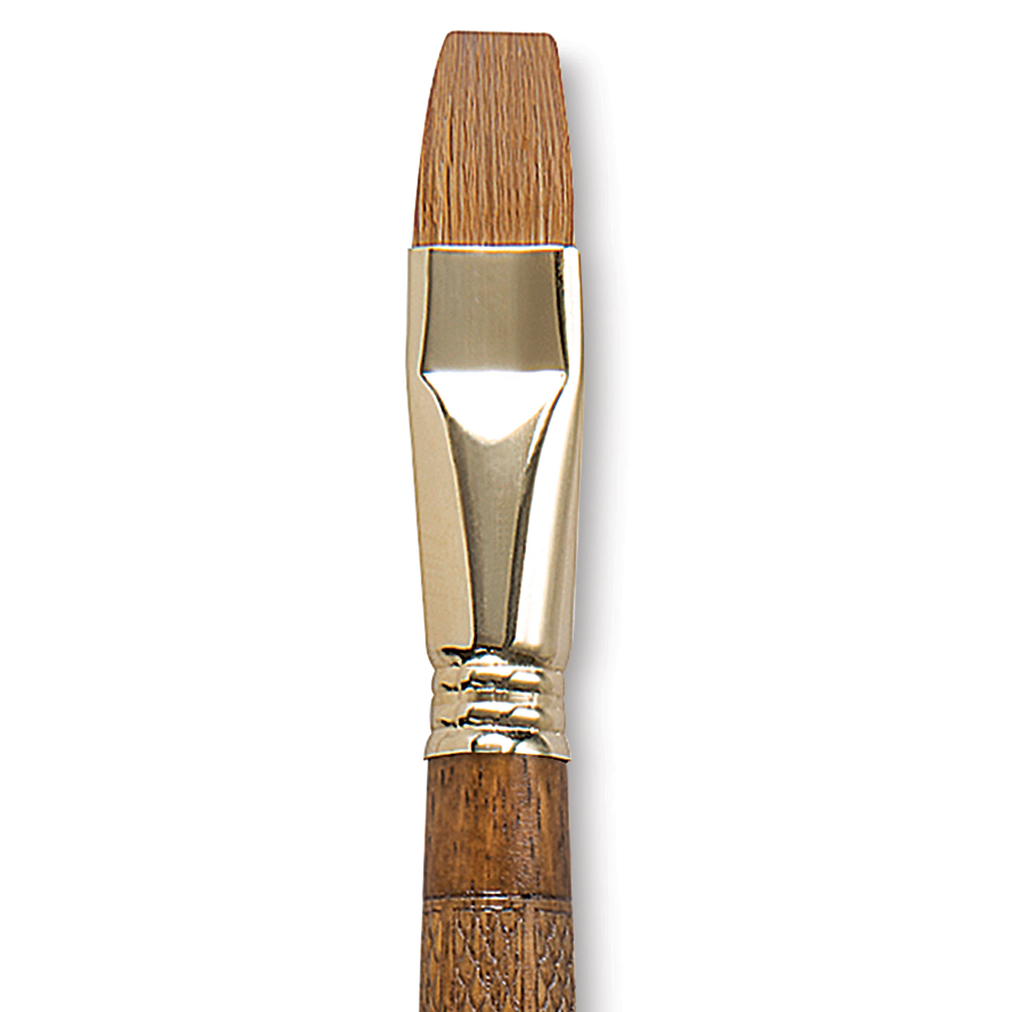 Escoda Reserva Kolinsky-Tajmyr Sable Brush - Bright, Long Handle, Size 18