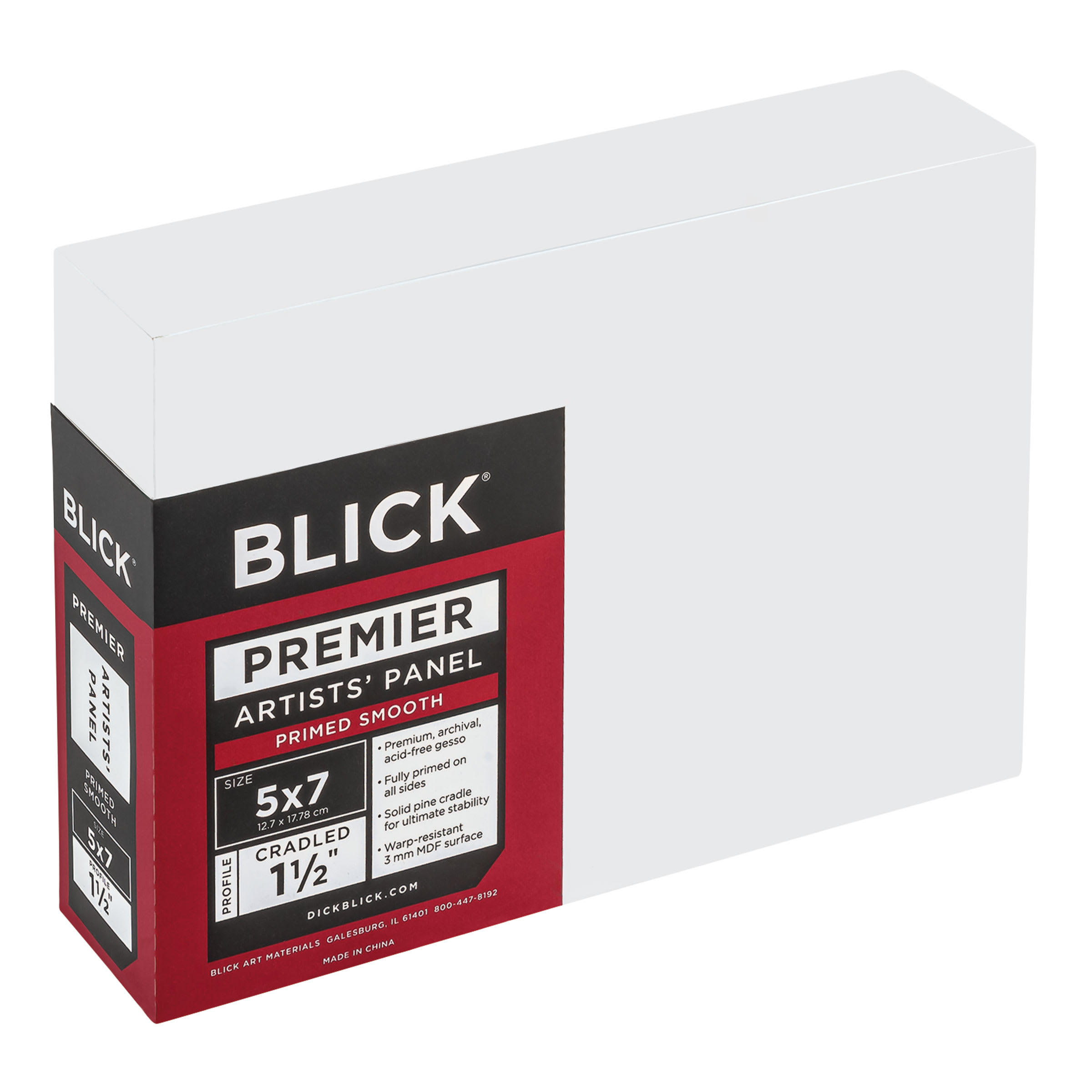 Blick Premier Artists' Panel - Gallery Cradle, 1-1/2", 5" x 7"