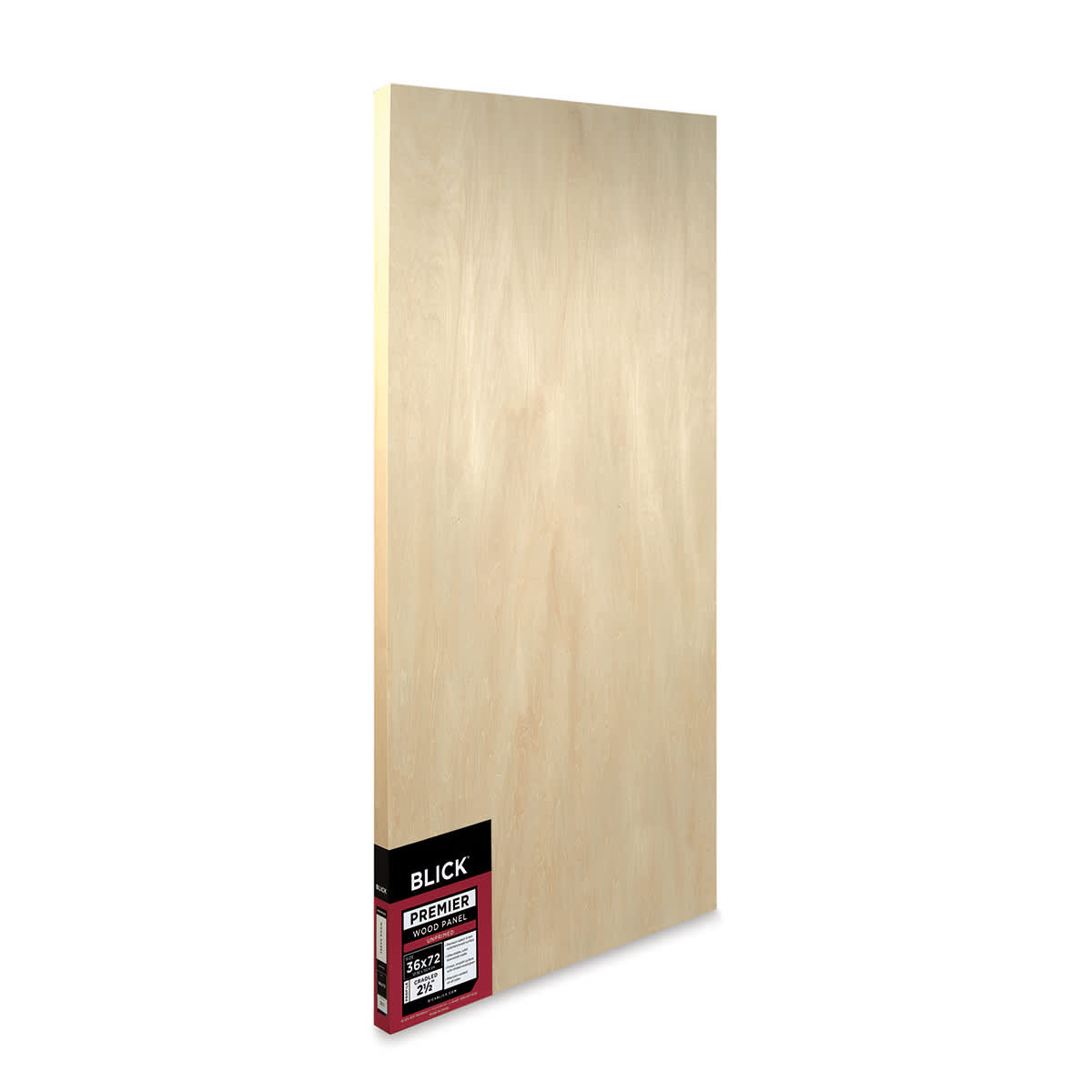 Blick Premier Wood Panel - 36" x 72", 2-1/2" Extra Deep Profile, Cradled