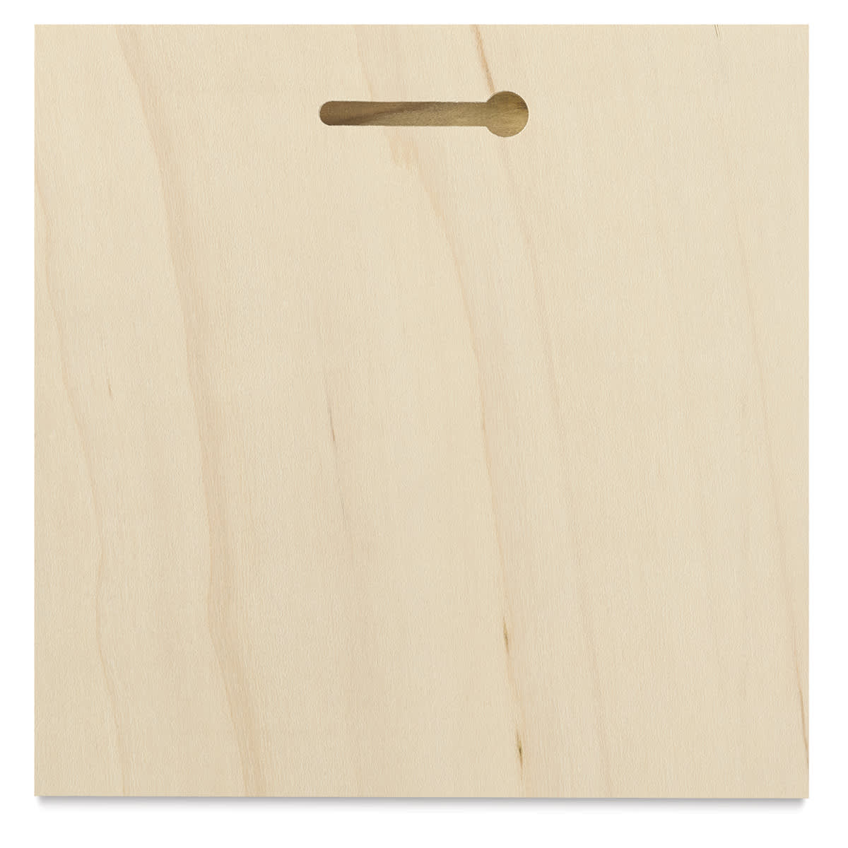 American Easel Maple Panel - 6" x 6", 1/2" Profile, Keyhole
