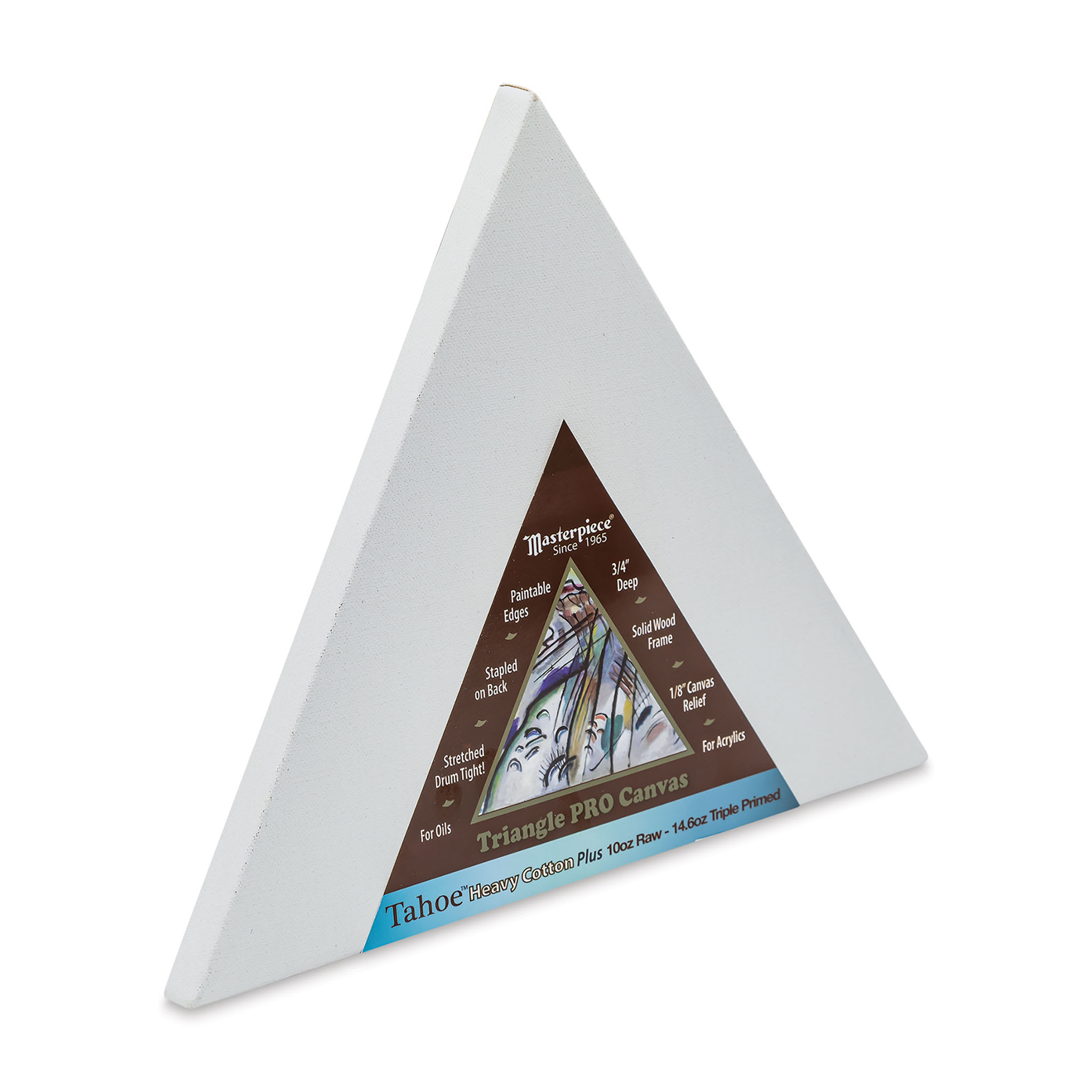 Masterpiece Tahoe Cotton Canvas Shape - Triangle, 10"