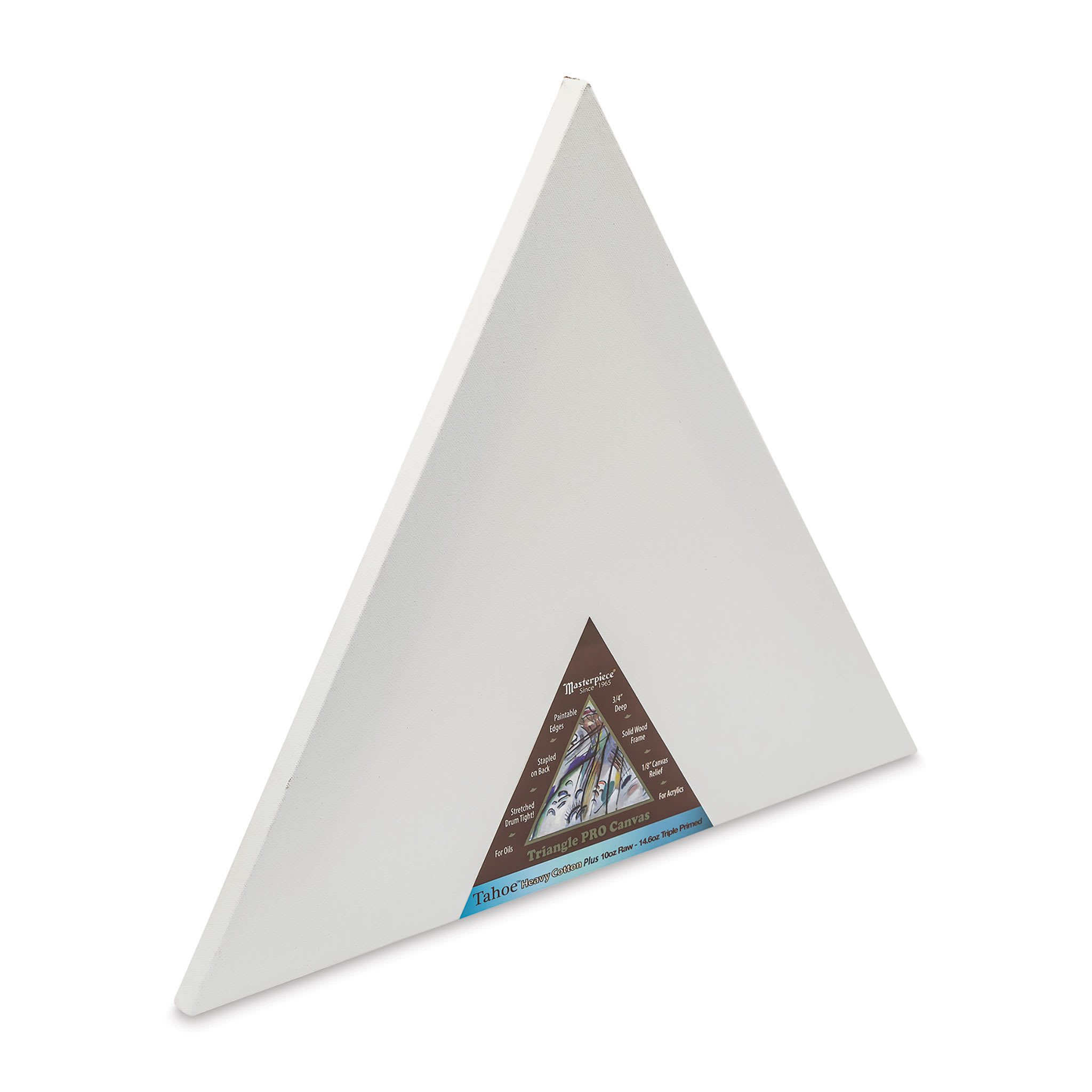 Masterpiece Tahoe Cotton Canvas Shape - Triangle, 17"
