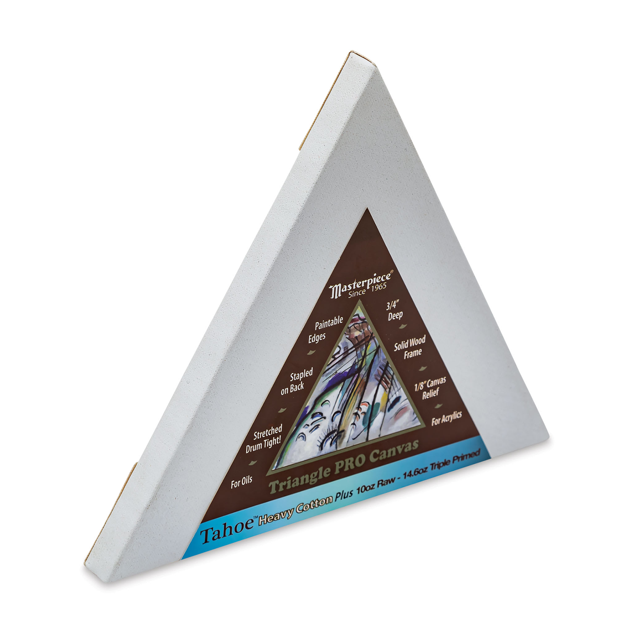 Masterpiece Tahoe Cotton Canvas Shape - Triangle, 8-1/2"