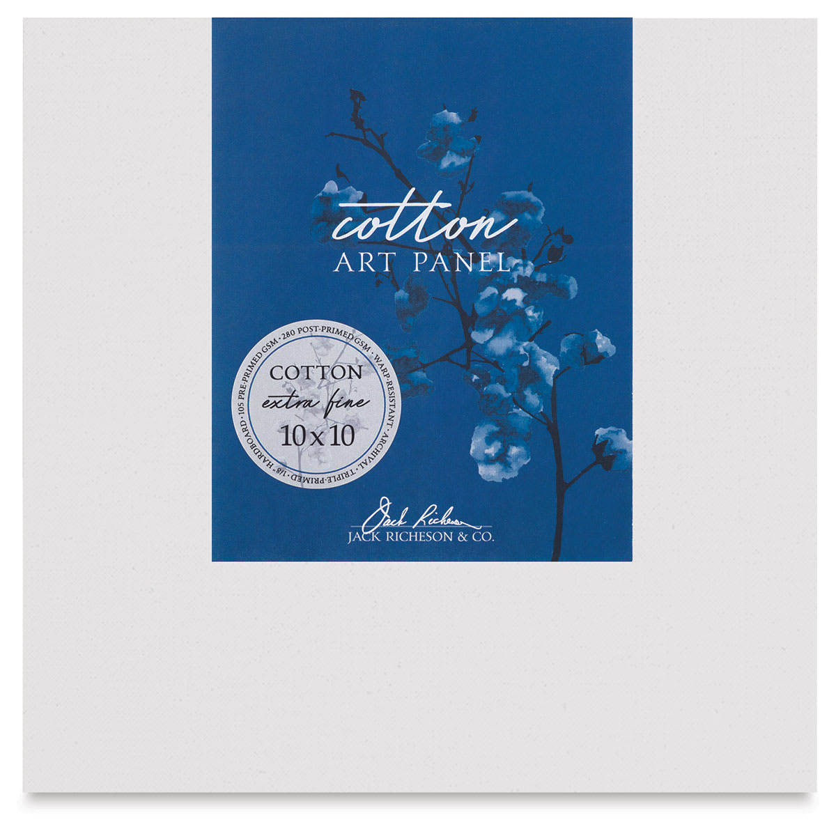 Richeson Cotton Art Panel - Extra Fine, 10" x 10"