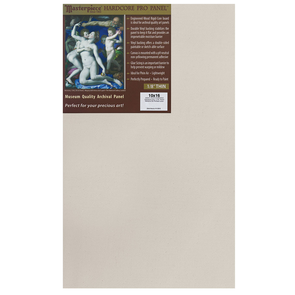 Masterpiece Ventura Hardcore Pro Canvas Panel - 10" x 16"
