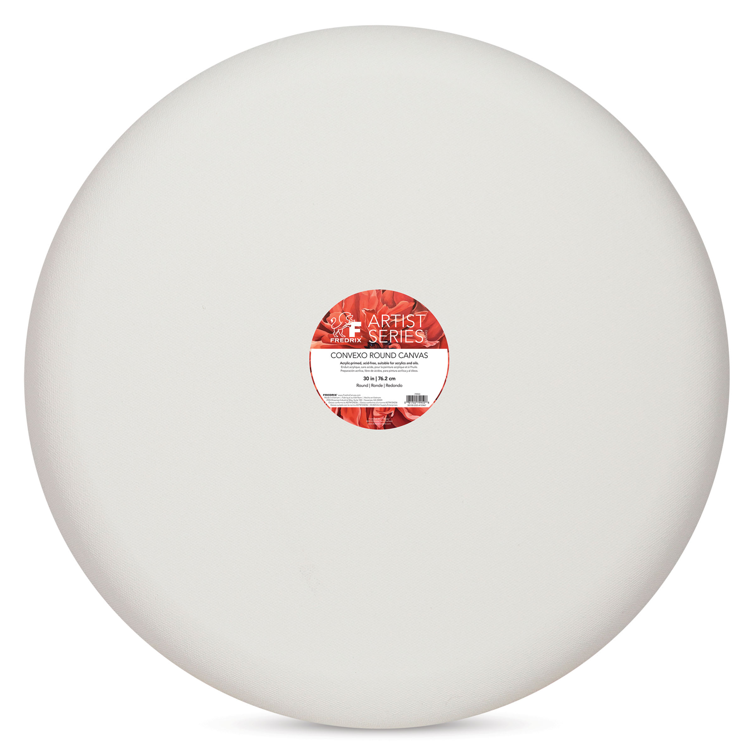 Fredrix Convexo Canvas - 30", Round
