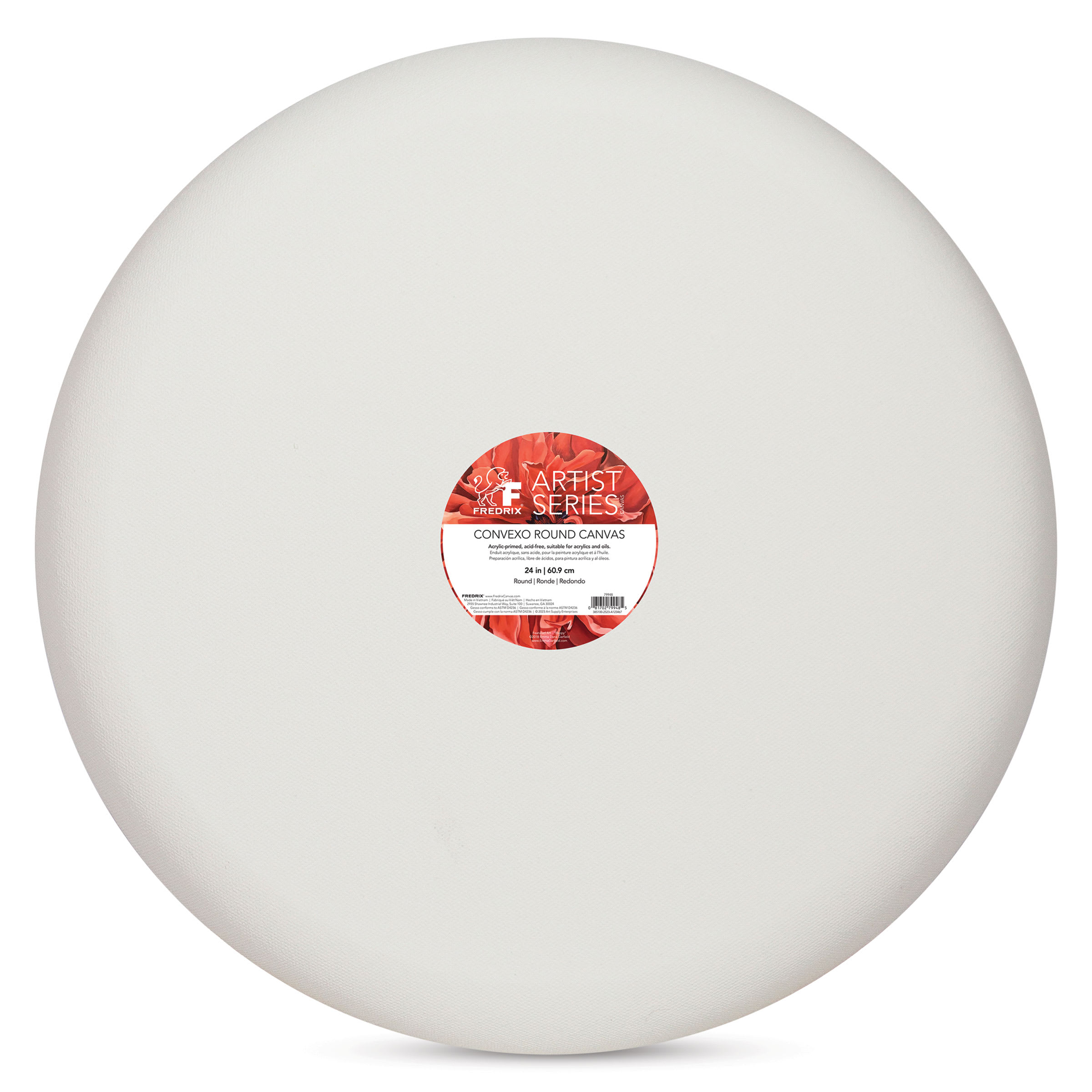 Fredrix Convexo Canvas - 24", Round