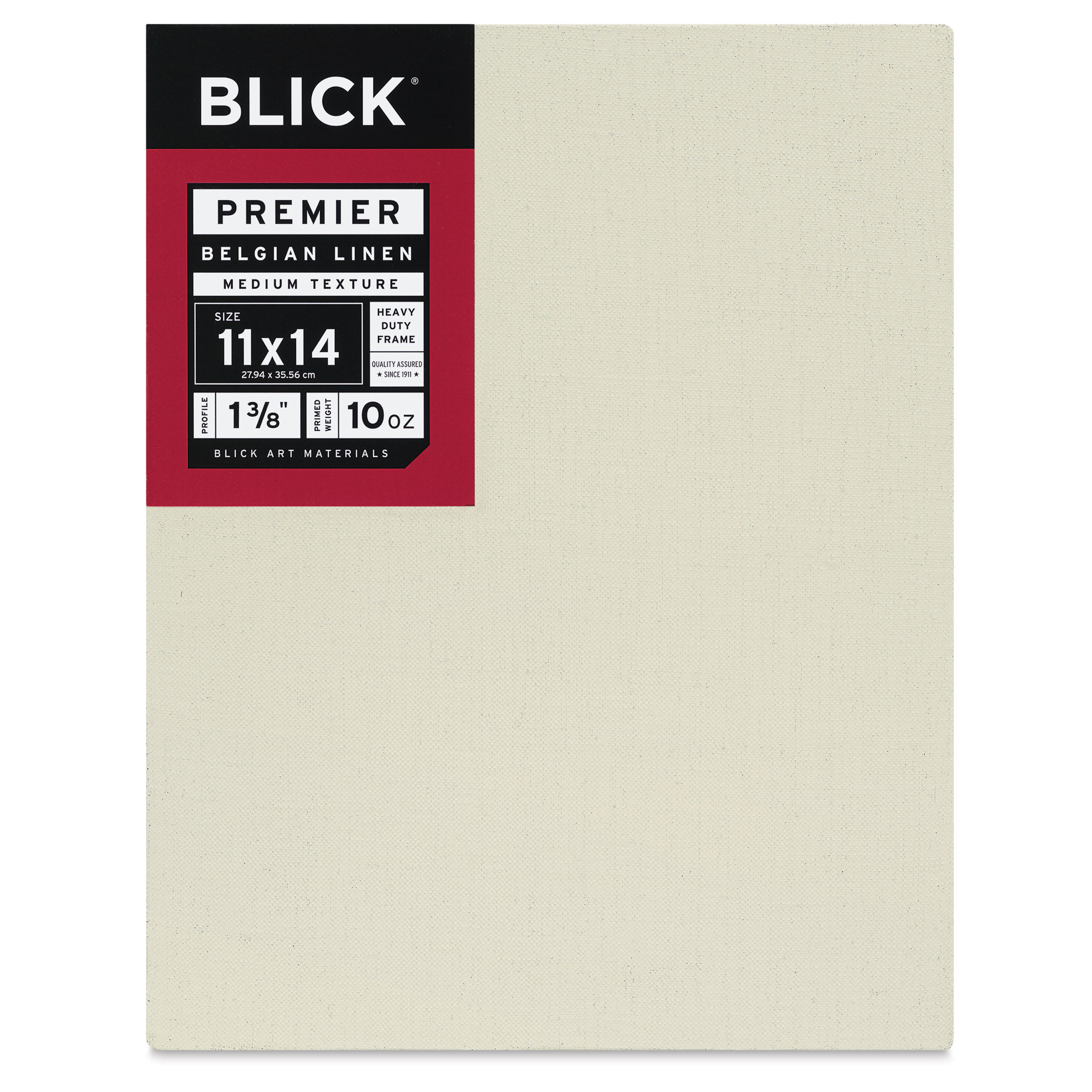 Blick Premier Belgian Linen - 11" x 14", Oil-Primed, 1-3/8" Profile