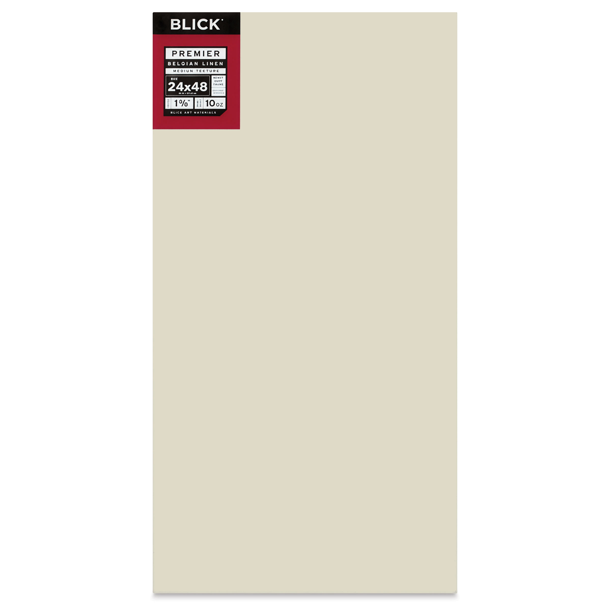 Blick Premier Belgian Linen - 24" x 48", Oil-Primed, 1-3/8" Profile