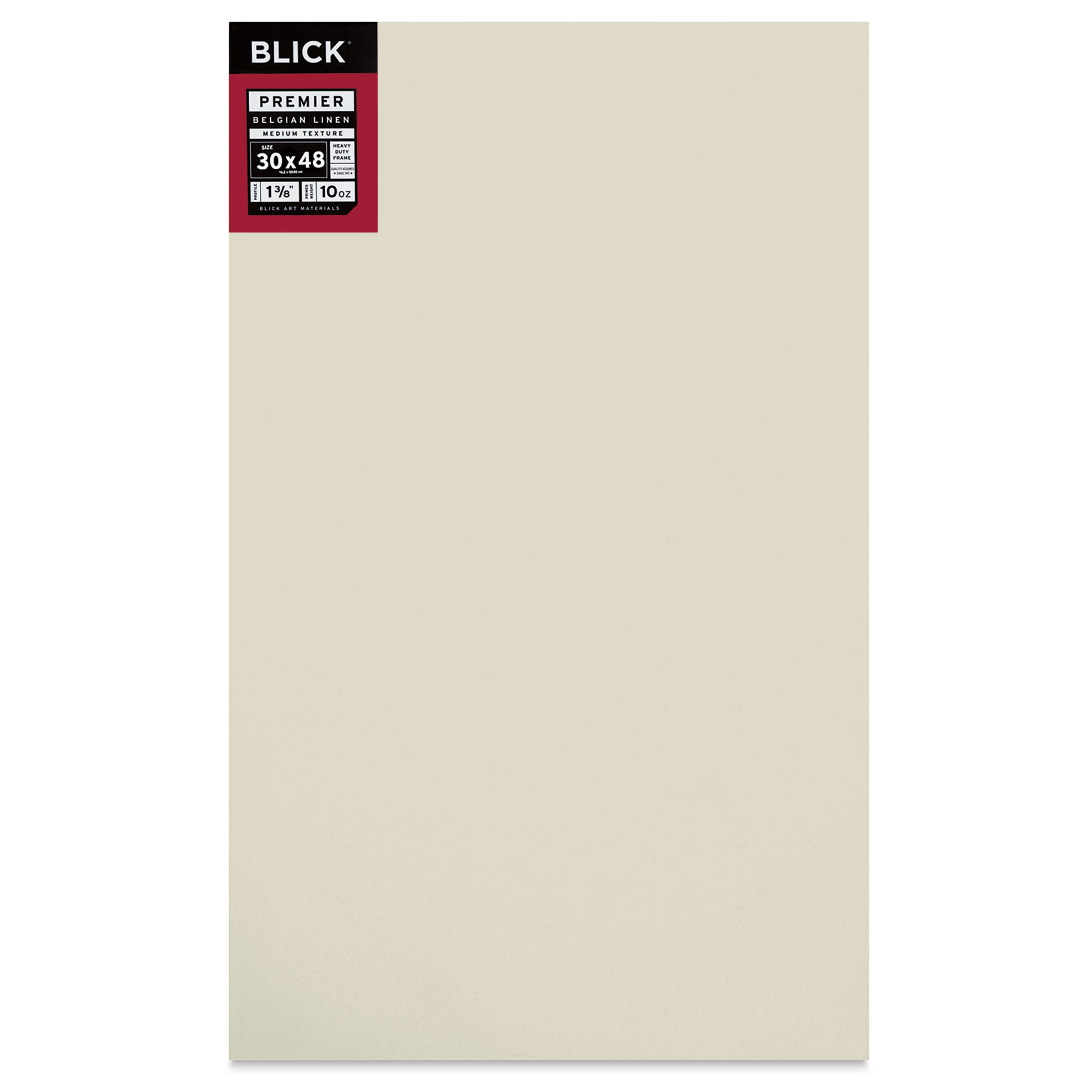 Blick Premier Belgian Linen - 30" x 48", Oil-Primed, 1-3/8" Profile