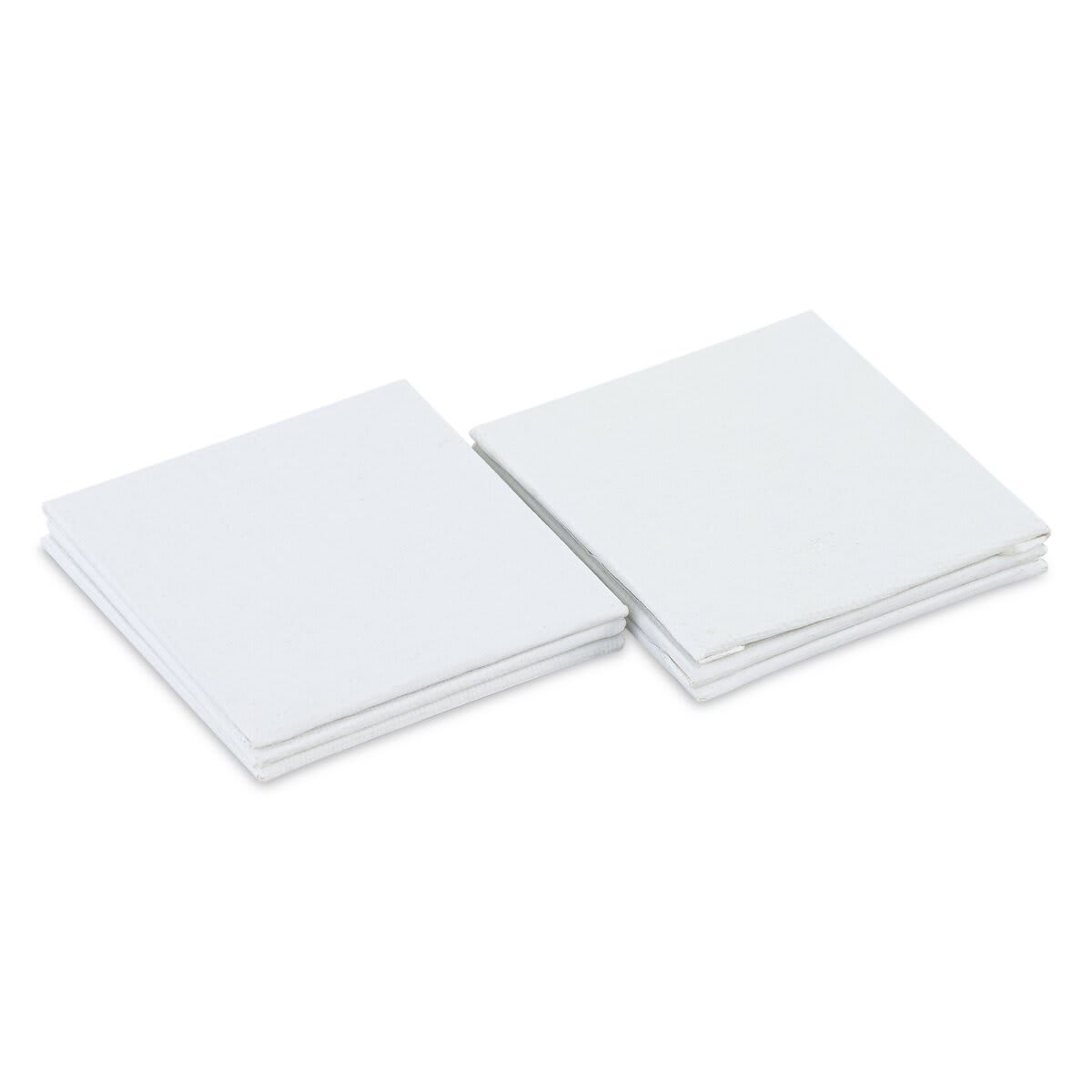 Blick Studio Mini Canvas Panel - 3" x 3", White, Pkg of 6