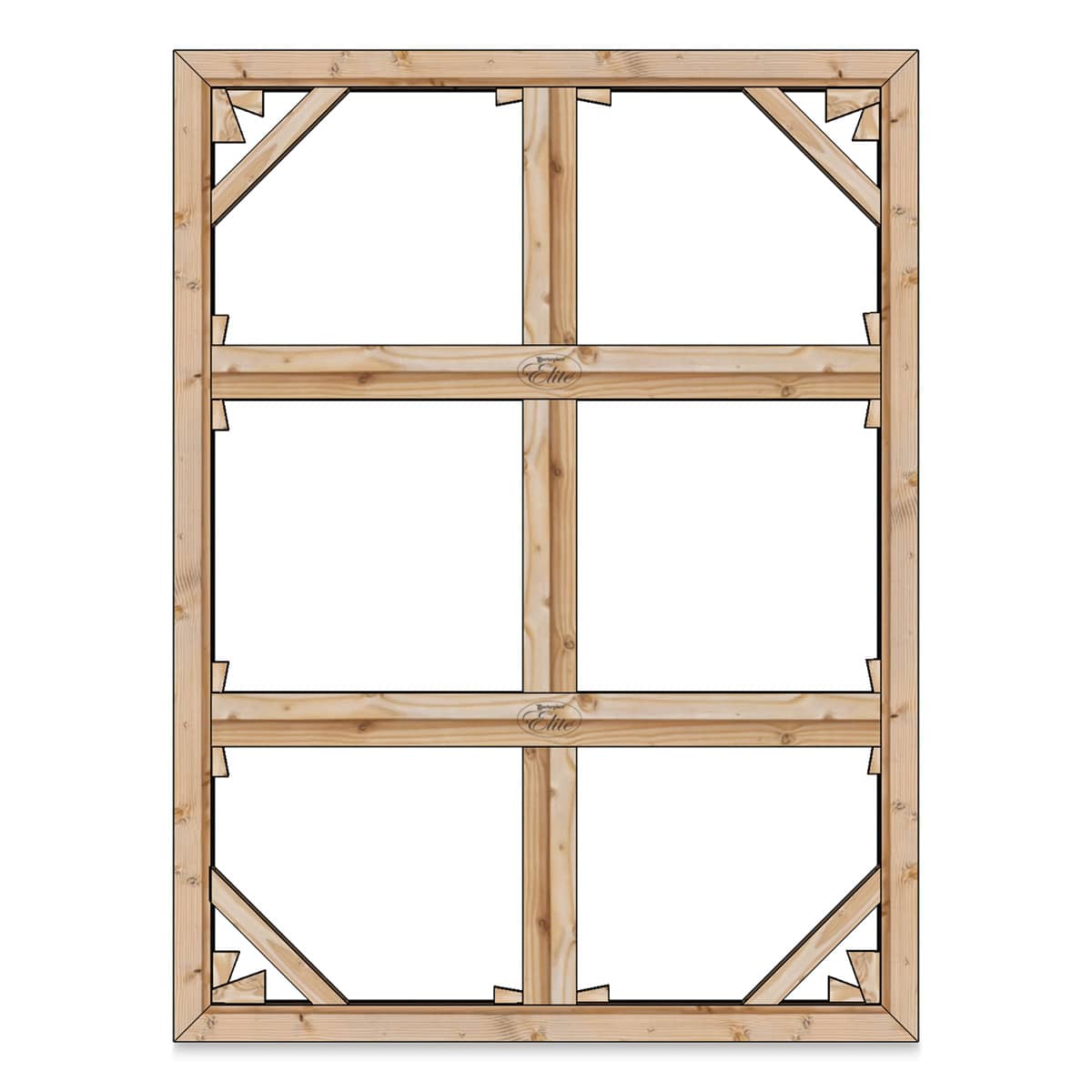 Masterpiece B2 Stretcher Kit with Braces - 48" x 72", With Brace