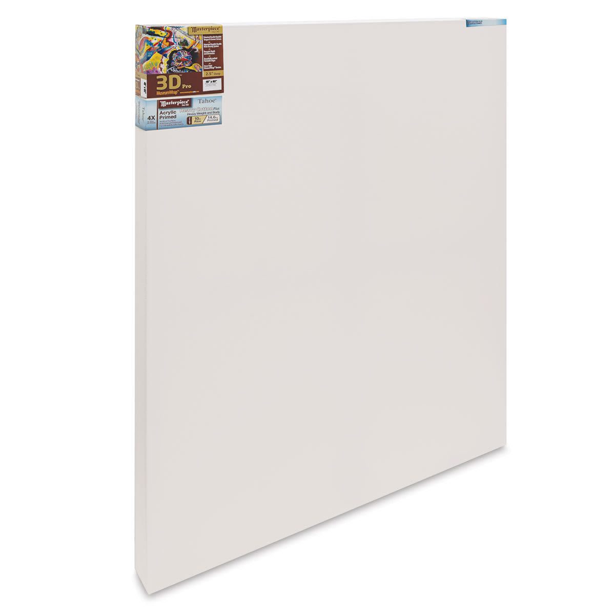Masterpiece Tahoe Cotton Canvas - 48" x 60", 2-1/2" Profile, Acrylic Primed