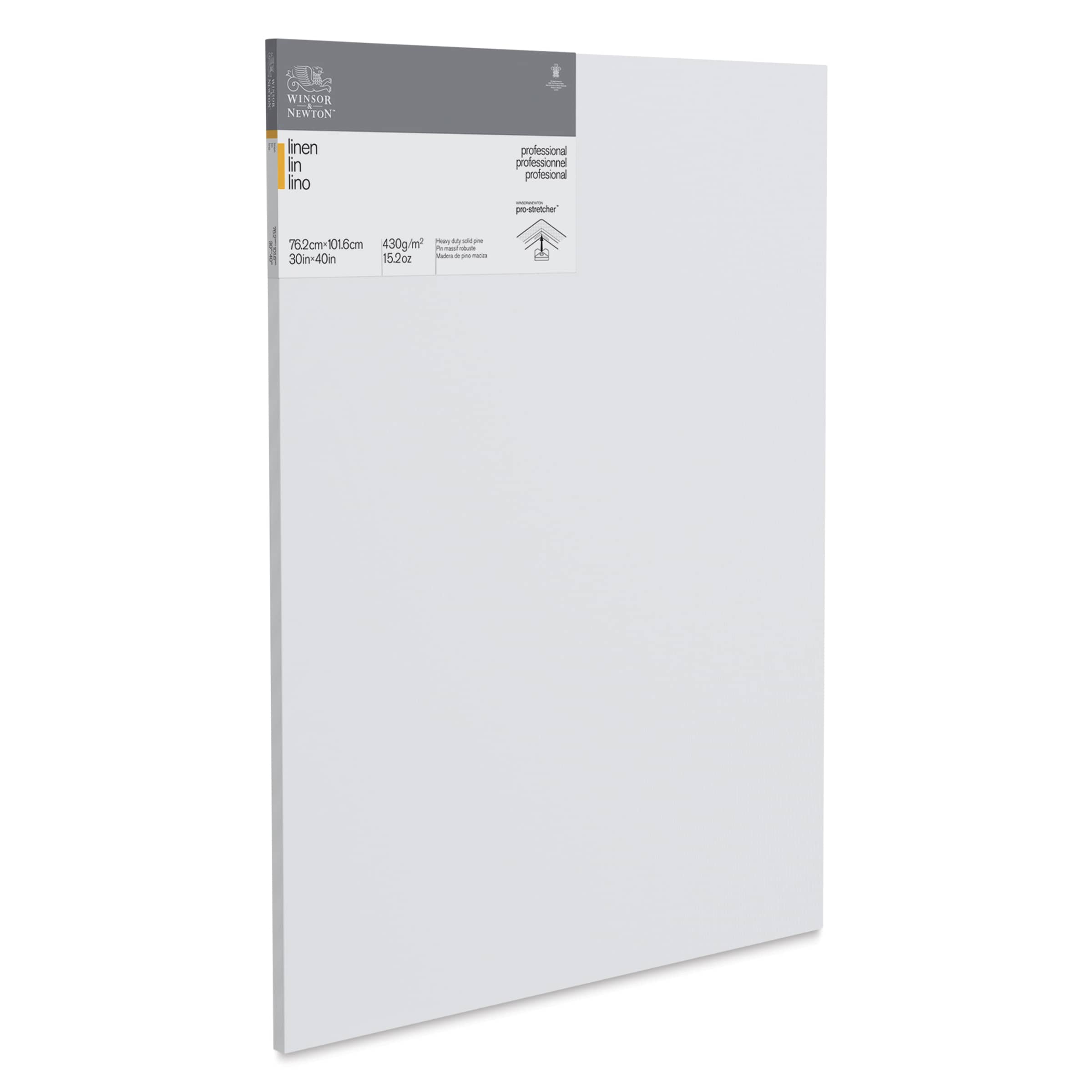 Winsor & Newton Professional Linen Canvas - 30" x 40", 13/16" Profile