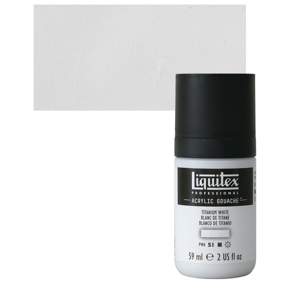 Liquitex® Professional Acrylic Gouache™ Paint, 2 oz in Titanium White | 2 fl oz