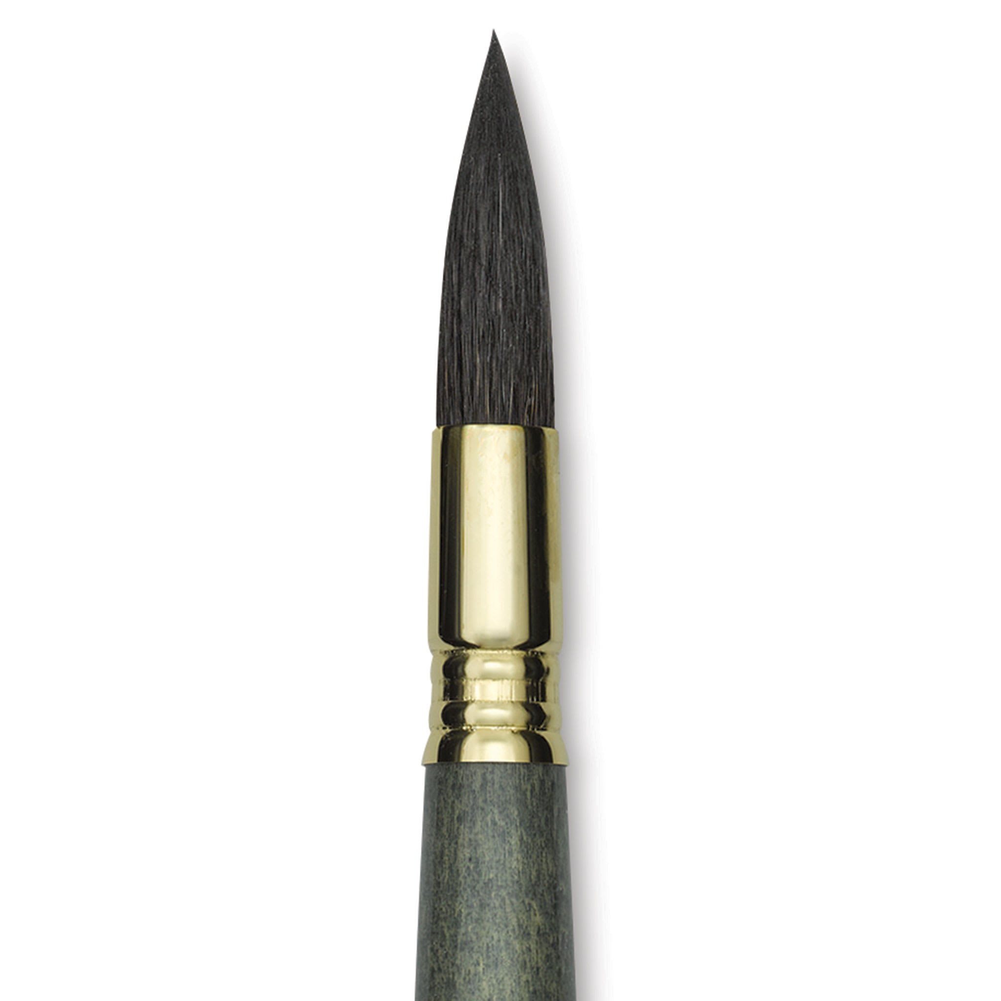 Escoda Aquario Gold Squirrel Mop Brush - Round Mop, Size 12, Short Handle