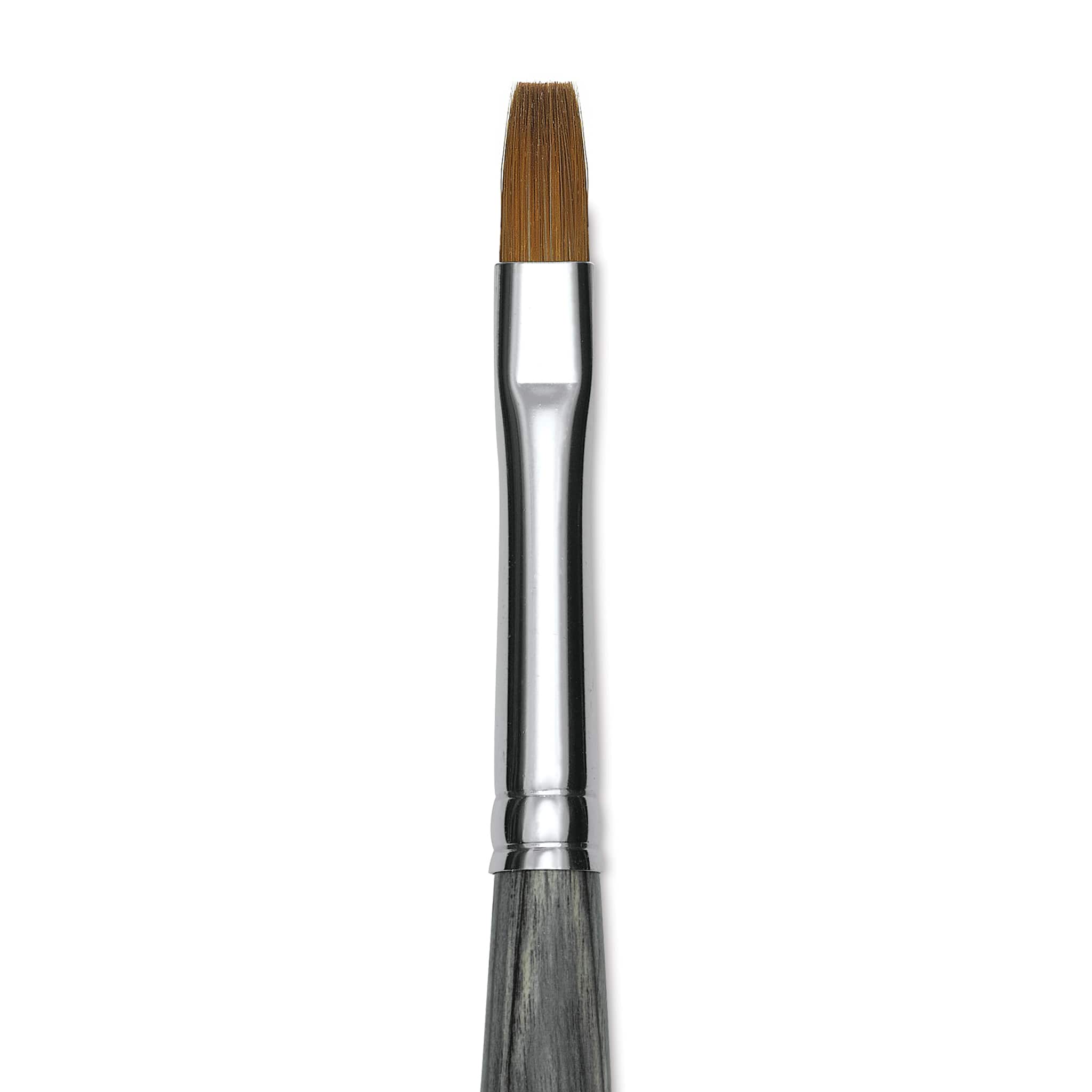 Da Vinci Colineo Synthetic Kolinsky Sable Brush - Flat, Size 4, Short Handle