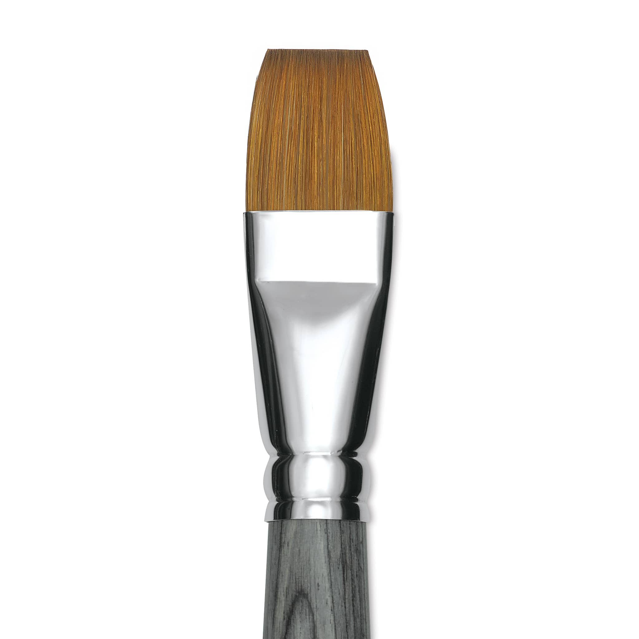 Da Vinci Colineo Synthetic Kolinsky Sable Brush - Flat, Size 24, Short Handle