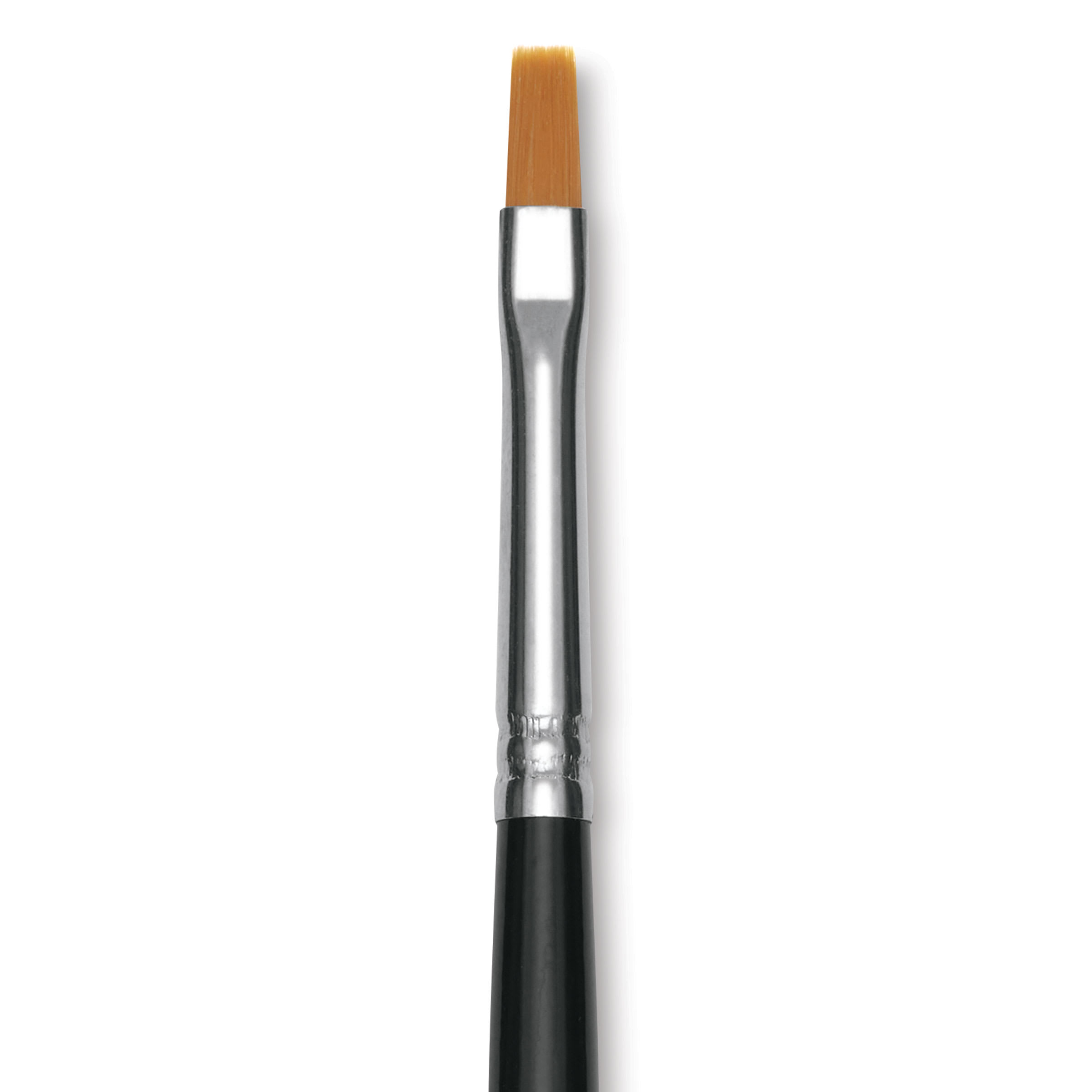 Utrecht Synthetic Sablette Brush - Long Handle, Bright, Size 4